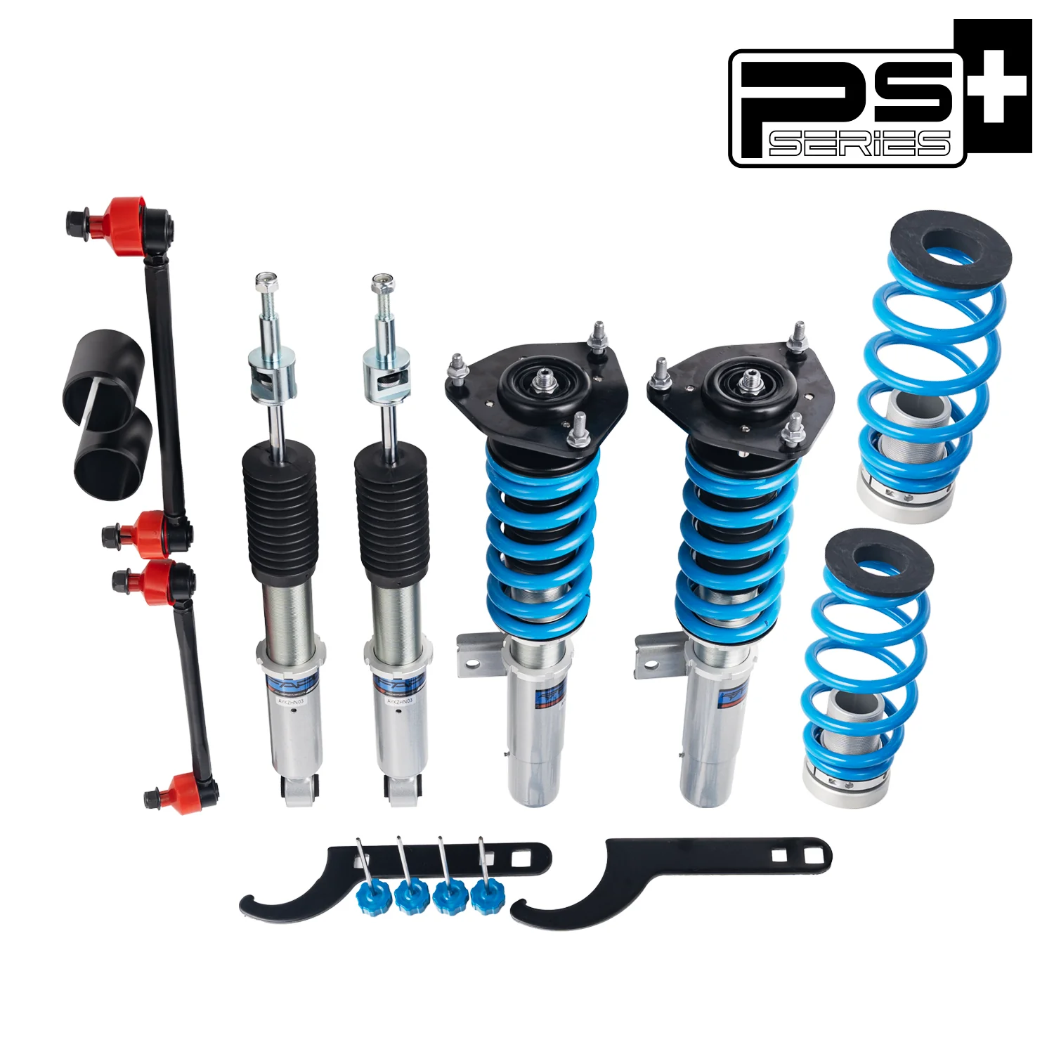 16-stopniowe zawieszenie gwintowane Do Audi A3/A3 Quattro 2nd Gen FWD/AWD 8P 2003-2012 PS024820