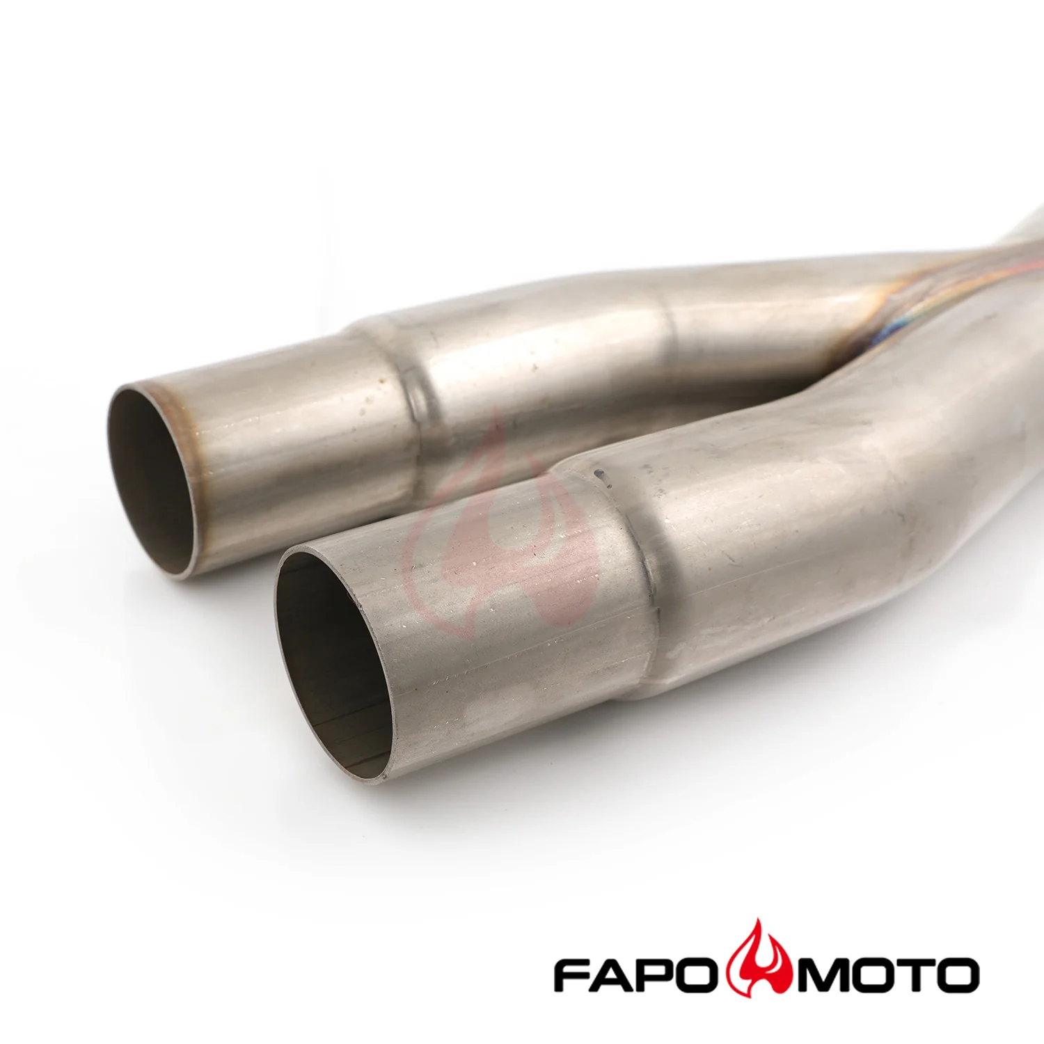 2.5  X-Pipe Mid-Pipe Kompatybilne z Ford Mustang GT 15-18 S550 Resonator Delete 5.0L Coyote V8 FE748010 - zdjęcie 2