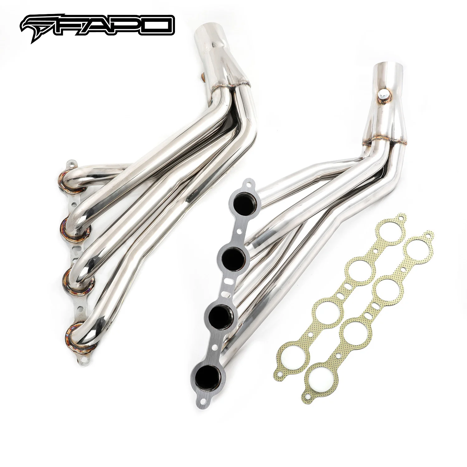 FAPO LS Swap kolektor wydechowy long tube 1-3/4  Do Chevelle El Camino Malibu GTO Lemans