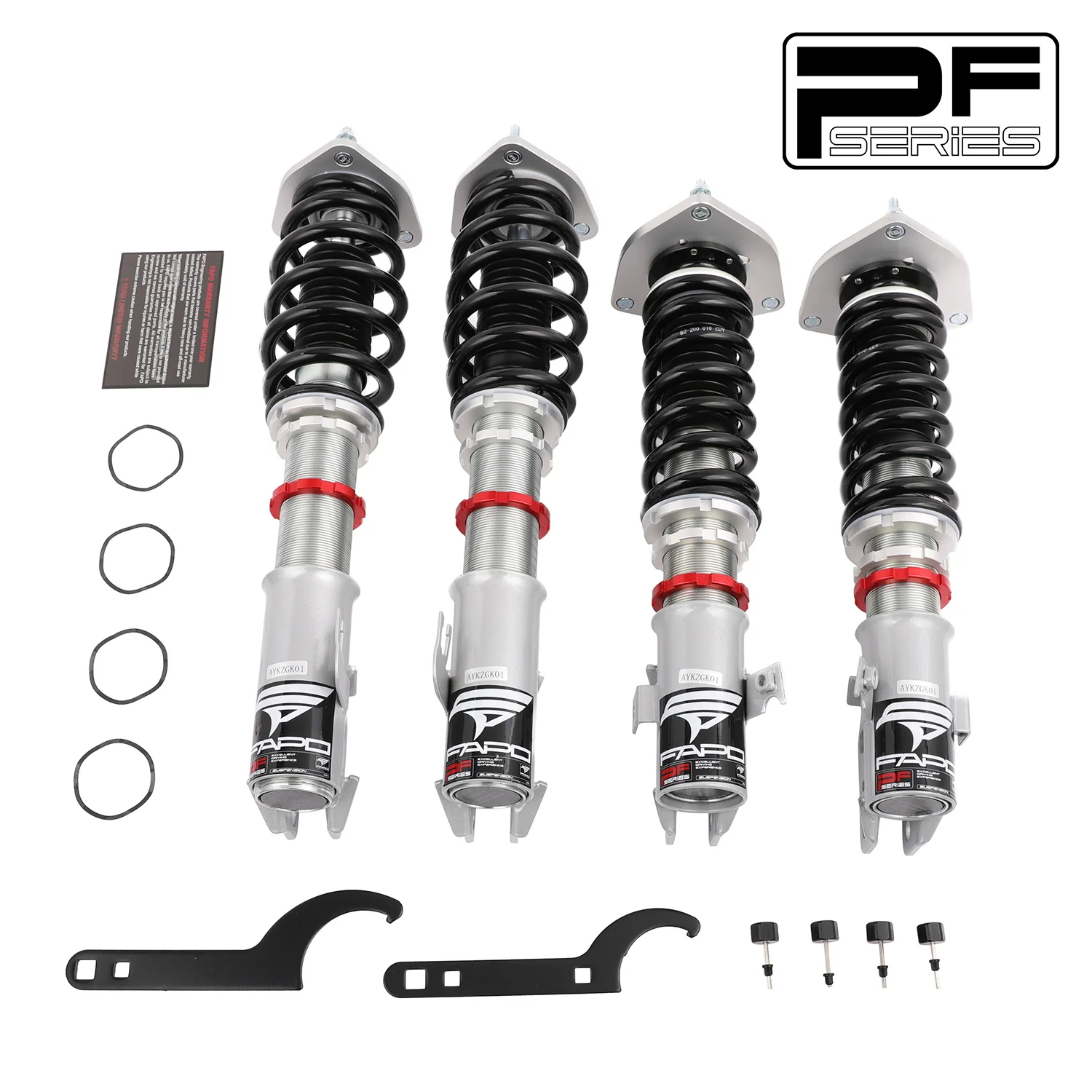 32-stopniowe zawieszenie gwintowane Do Subaru Impreza 1st Gen WRX/WRX STI GC/GC8 1993-2001 PF000320 - zdjęcie 4