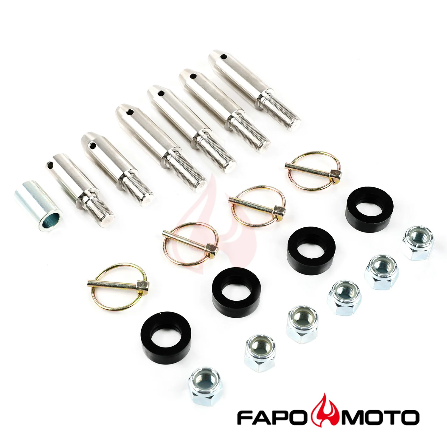 JK JL FRONT Sway Bar Links Do 2007-2022 Jeep wrangler 3-5 in Lift Adjustable Quicker Disconnect FZ100110 - zdjęcie 2