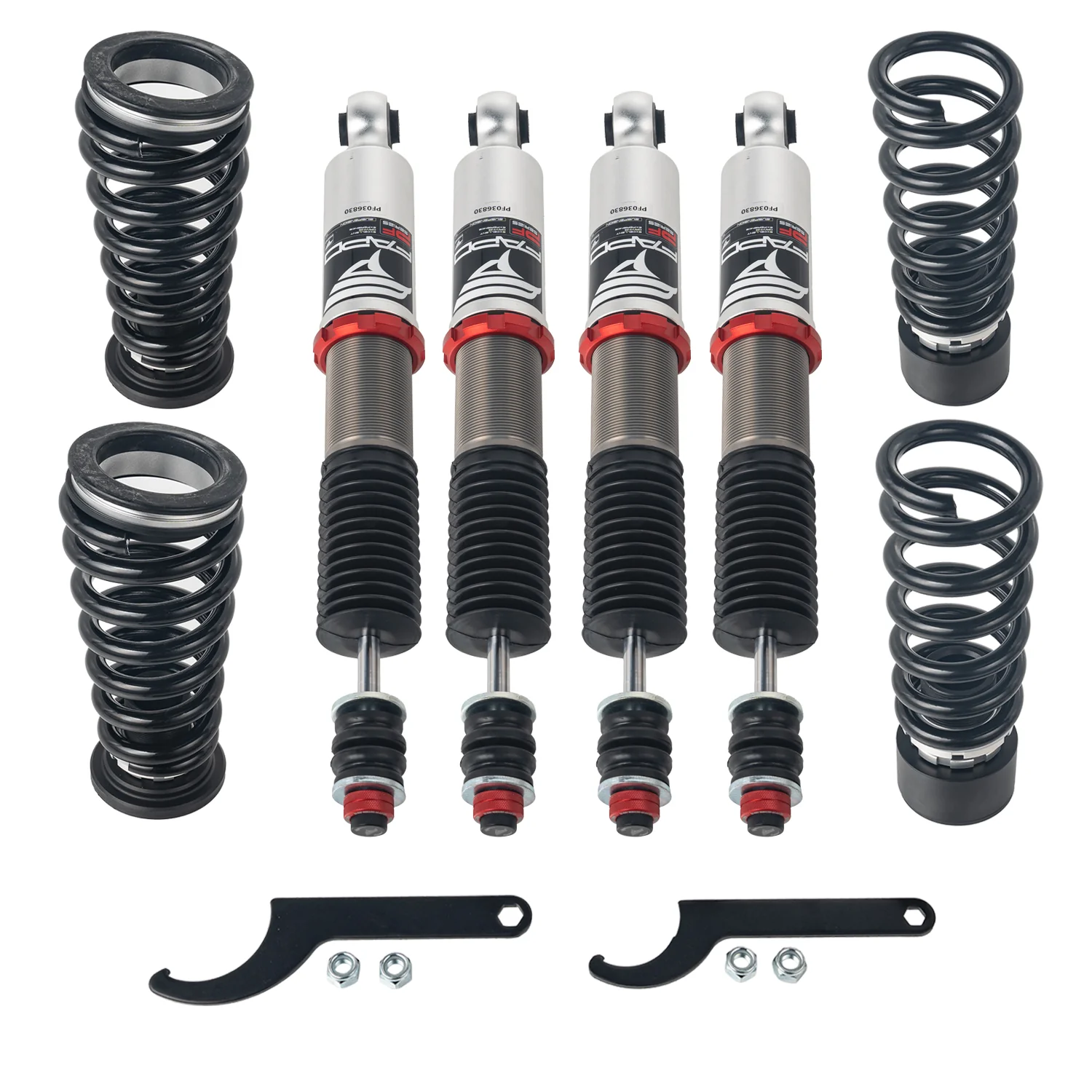 32-stopniowe zawieszenie gwintowane do Mercedes-Benz W202 / W210 / C208 – C-Class CLK E-Class 1993-2003 PF036830 - zdjęcie 3
