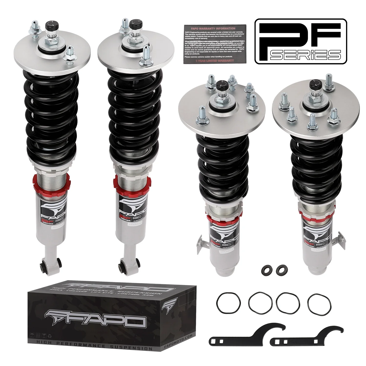 32-stopniowe zawieszenie gwintowane Do HONDA ACCORD 2003-2007 ACURA TSX 2004-2008 PF012320