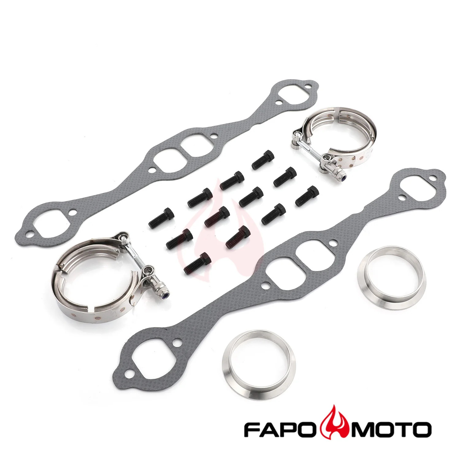FAPO turbosprężarka kolektors Do Chevy Chevelle Malibu El Camino A-body Small Block V8 El Camino Impala Bel Air Camaro Nova FE640150 - zdjęcie 9