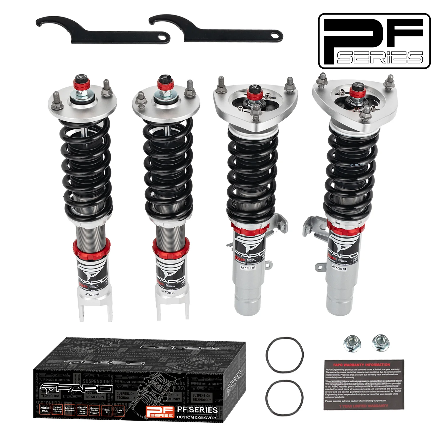32-stopniowe zawieszenie gwintowane Do Acura TLX 1st Gen UB1/UB2/UB3/UB4 2015-2020 PF012630