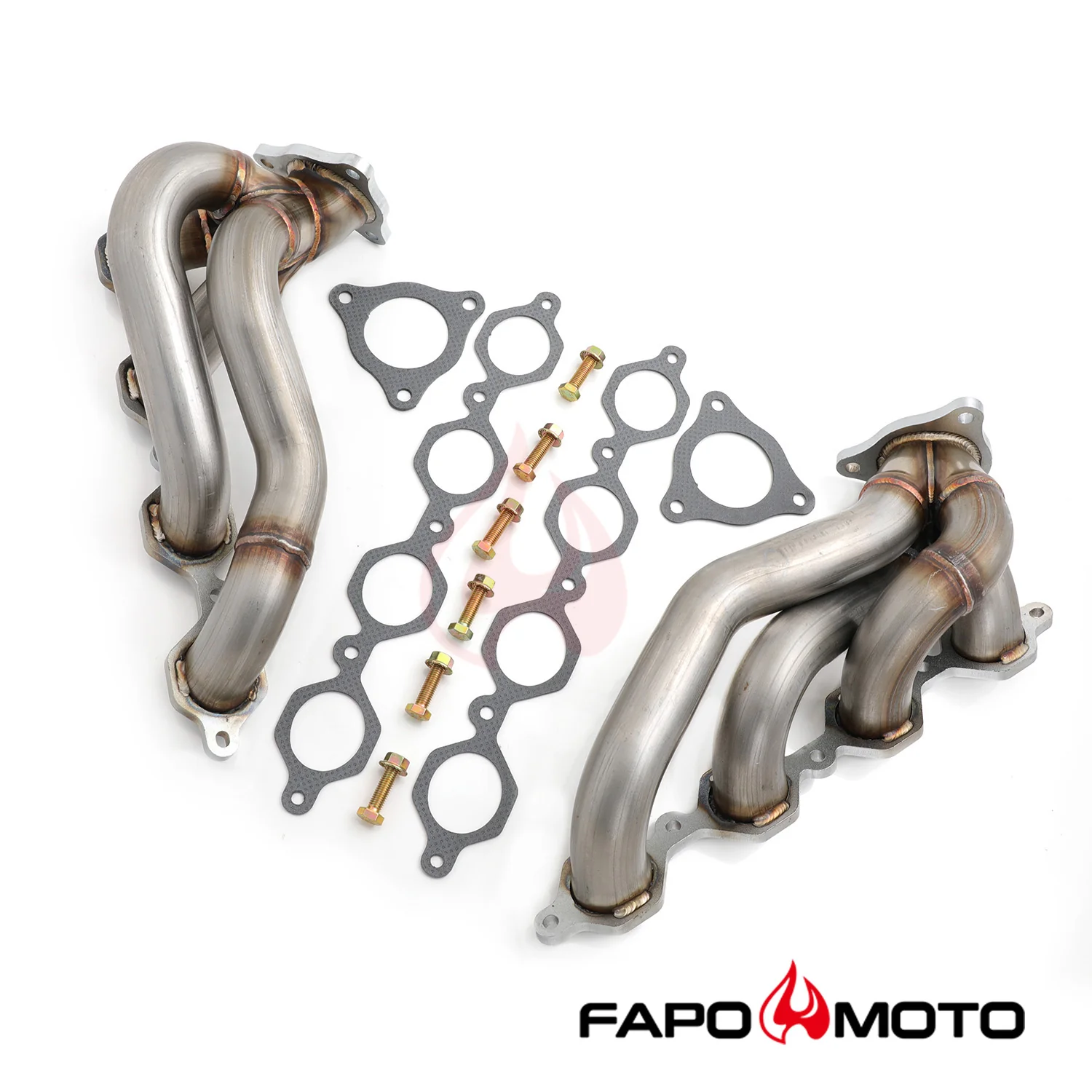 FAPO kolektor wydechowy shorty Do 14-18 Chevy Silverado GMC Sierra 1500 5.3L V8 1-7/8  Primary 409SS FE640160
