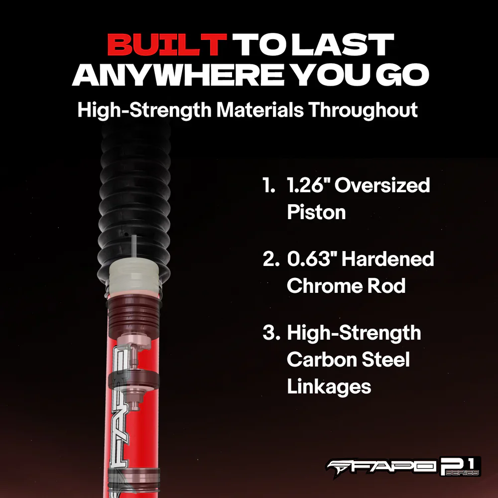 FAPO Front 4-6 in Lift Struts Do Dodge Ram 1500 wydłużony Crew Cab Pickup 2006-2008 PA190610 - zdjęcie 5