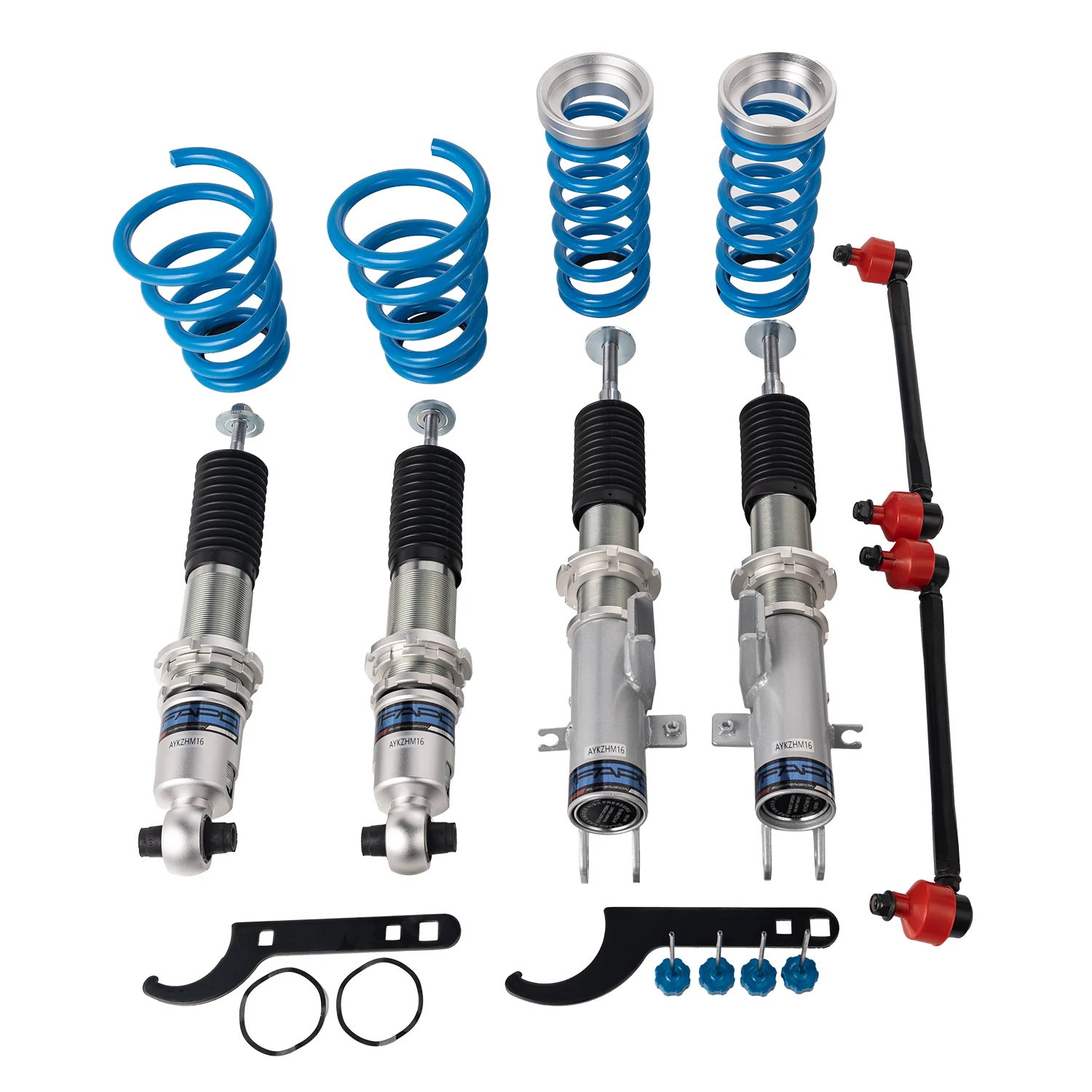 16-stopniowe zawieszenie gwintowane Do Chevrolet Camaro 5th Gen 2010-2015 PS009520