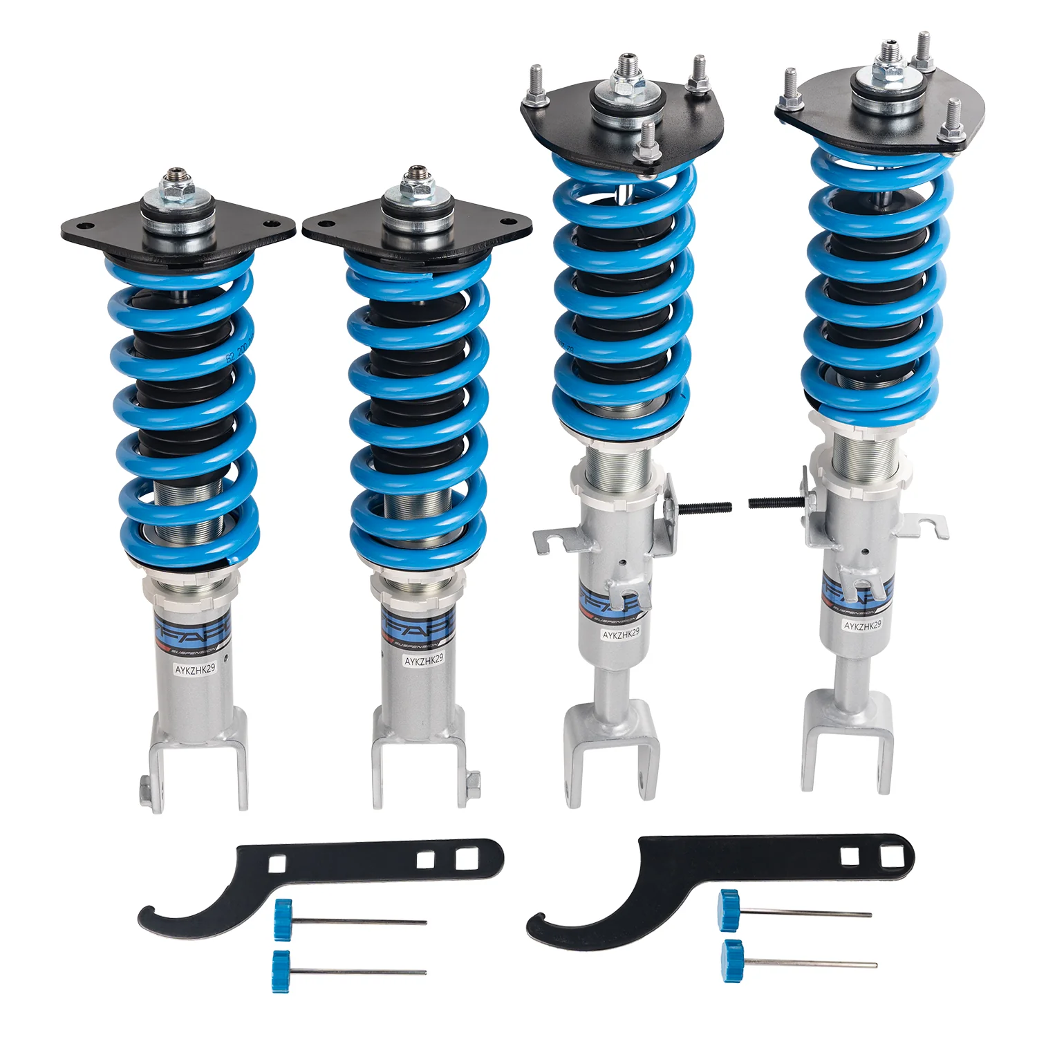 16-stopniowe zawieszenie gwintowane Do Nissan 350Z/Nissan Fairlady Z Z33 2003–2008 PS001420