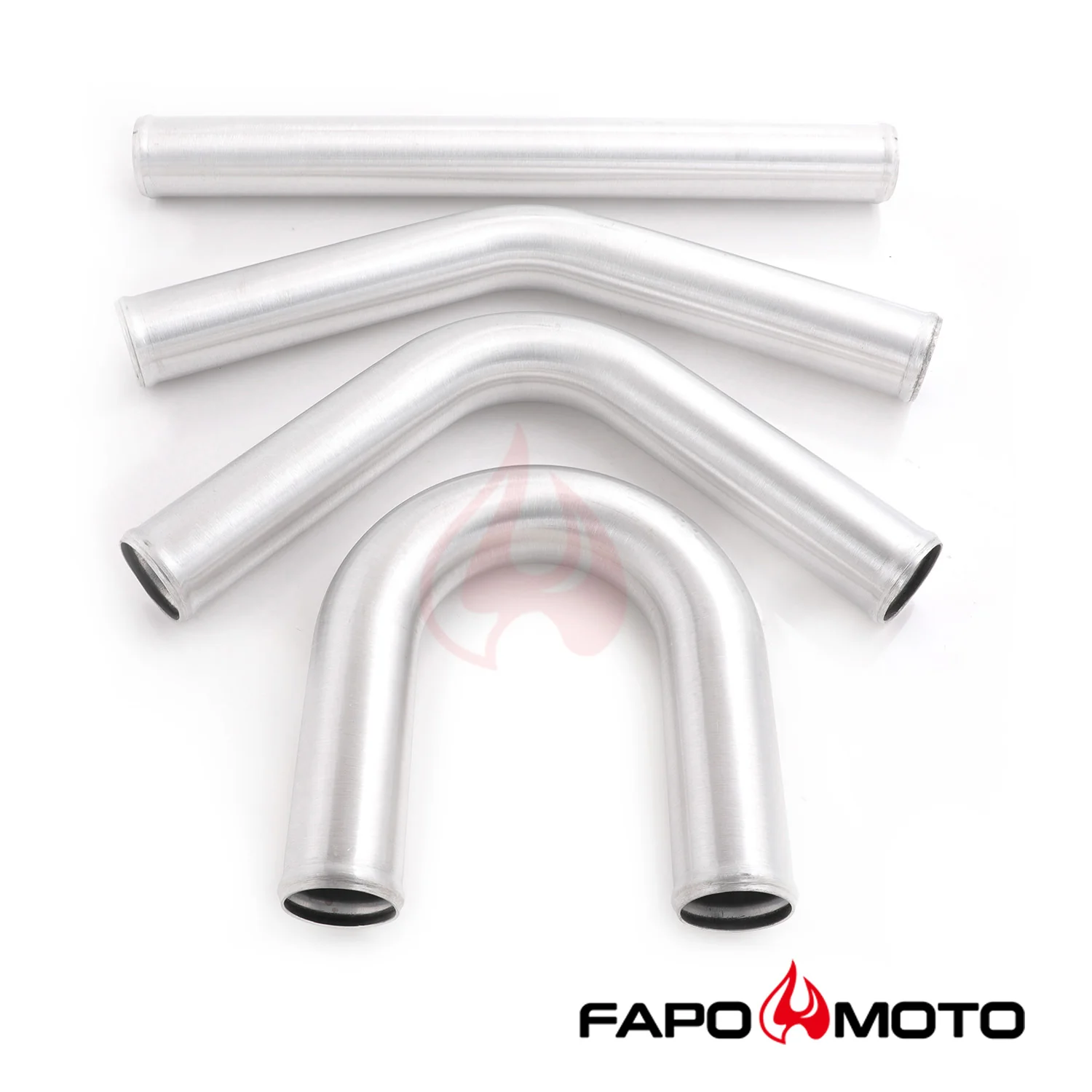 2.5in  63mm turbosprężarka intercooler Pipe Kit Aluminum Polished Hose Clamp DIY black Universal FE559210 - zdjęcie 7