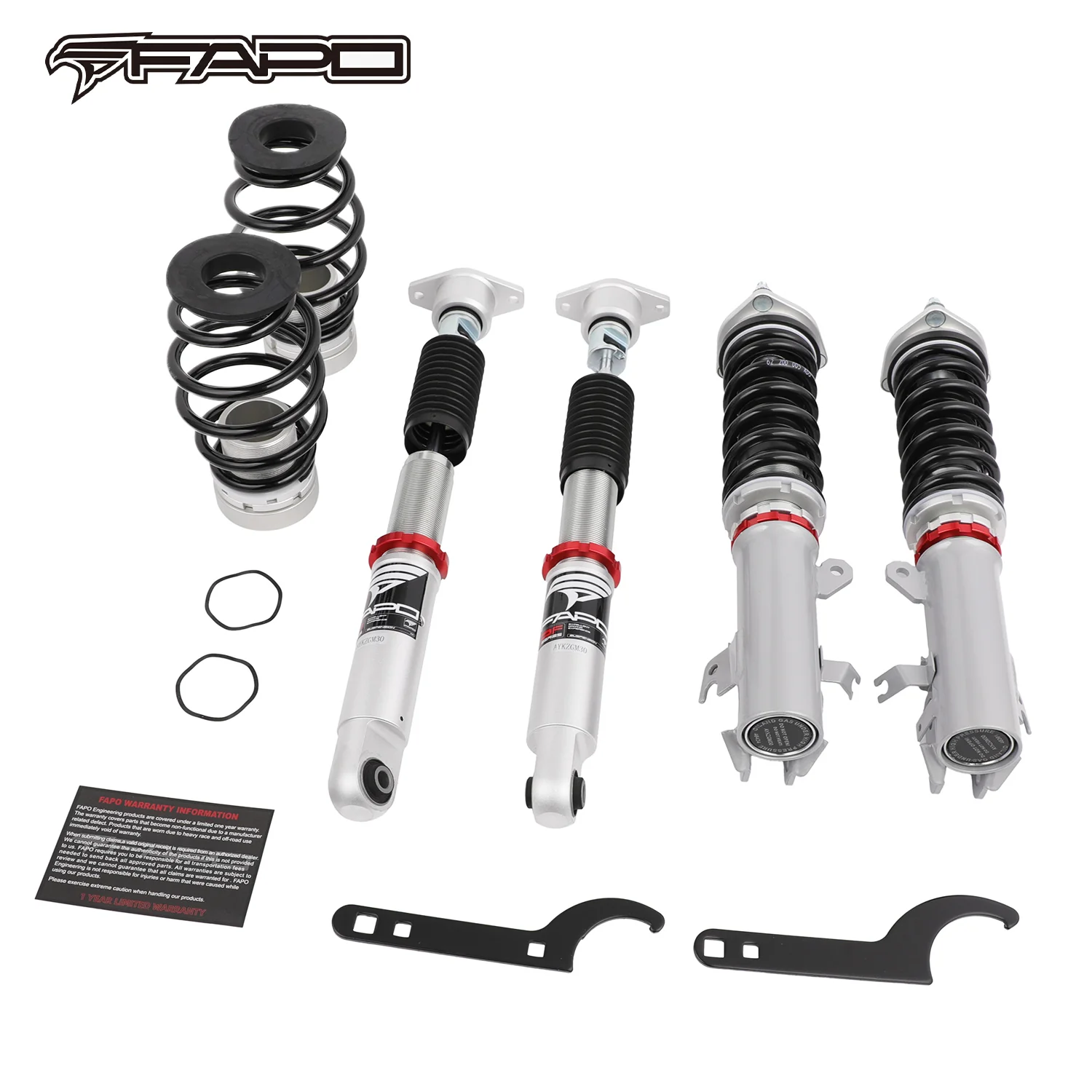 32-stopniowe zawieszenie gwintowane Do Mazda 2 DE 2007-2014 / Ford Fiesta B299 2008-2019 PF007520 - zdjęcie 10