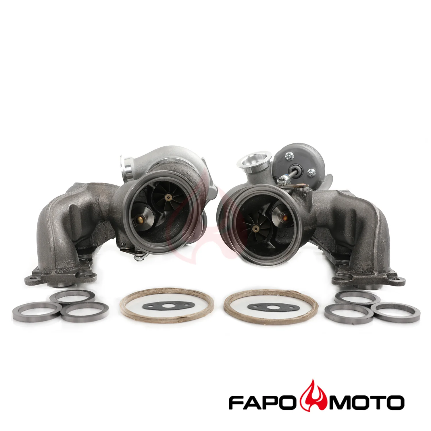 750HP Twin turbosprężarkas TD04L 17T Do BMW N54 335i 335xi 335is E90 E91 E92 E93 3.0L FT100210+FT100220 - zdjęcie 3