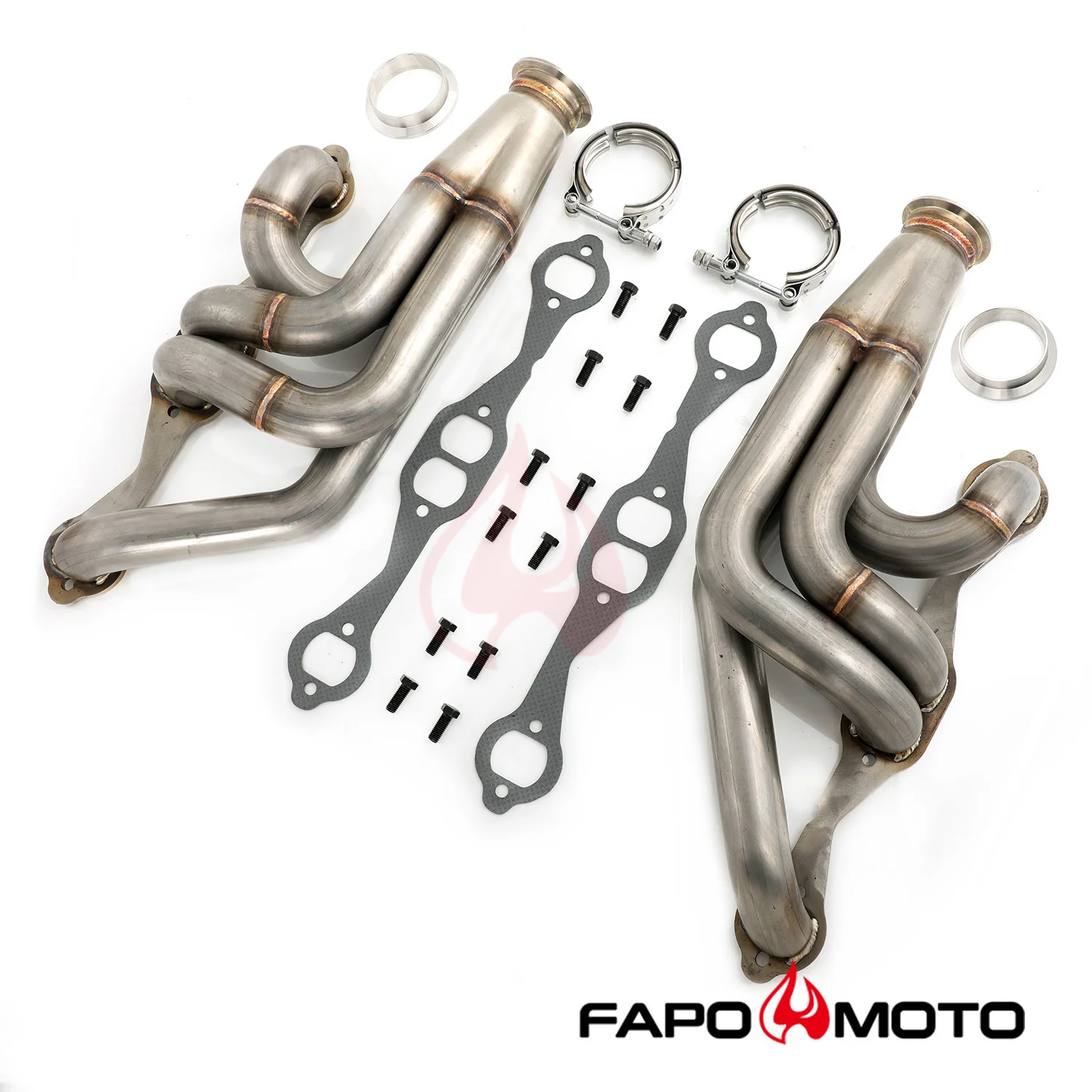 FAPO turbosprężarka kolektors Do Chevy Chevelle Malibu El Camino A-body Small Block V8 El Camino Impala Bel Air Camaro Nova FE640150