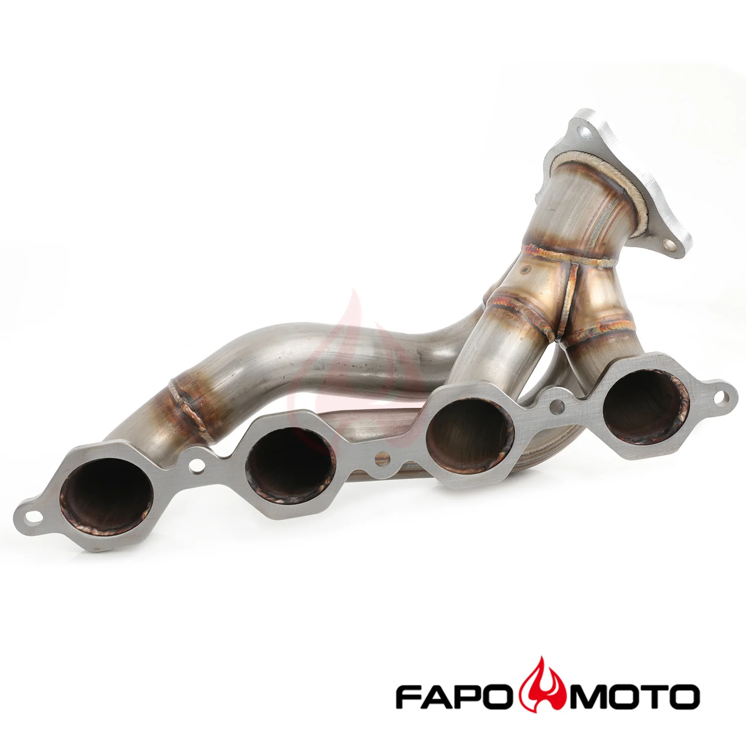 FAPO kolektor wydechowy shorty Do 14-18 Chevy Silverado GMC Sierra 1500 5.3L V8 1-7/8  Primary 409SS FE640160 - zdjęcie 3