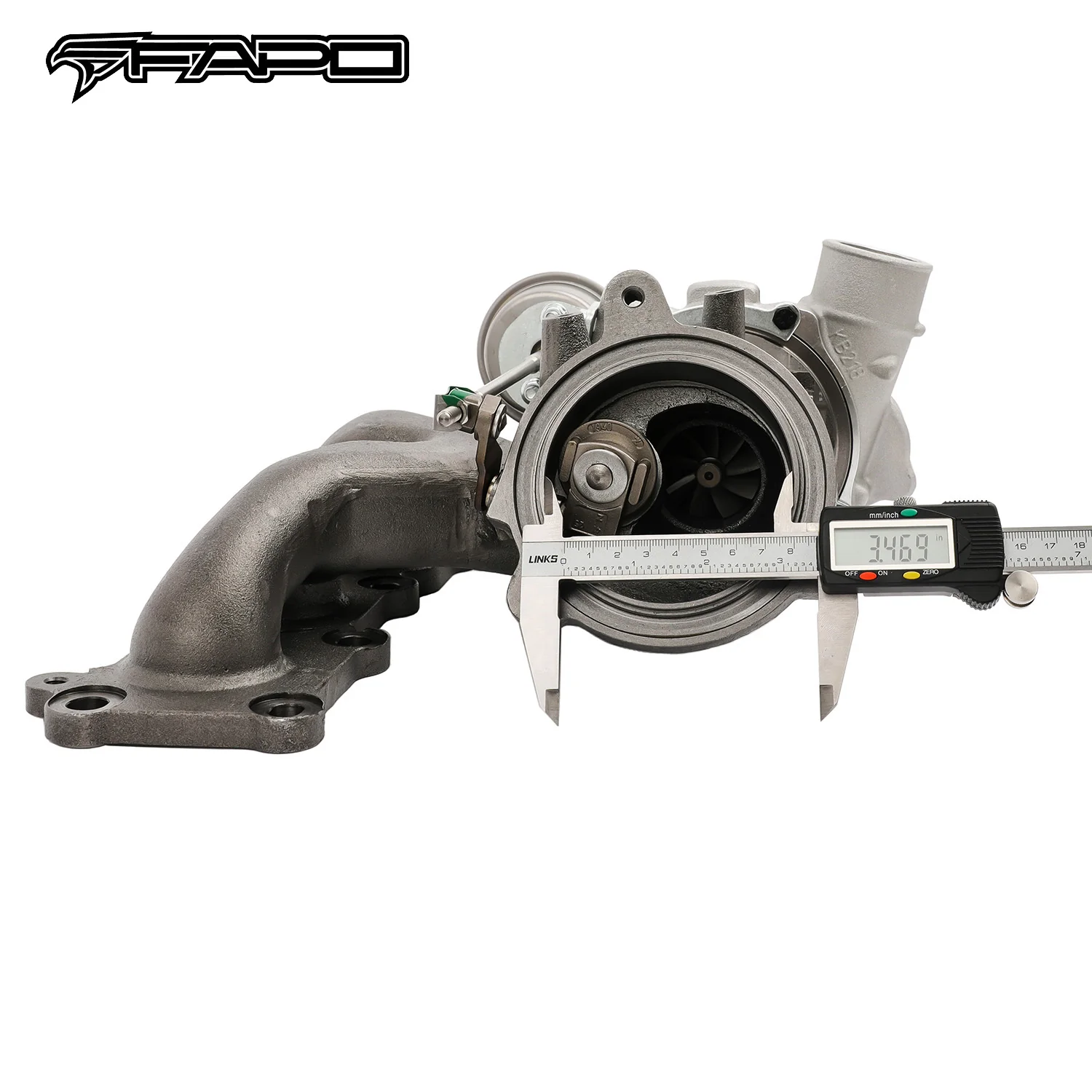 FAPO turbosprężarka Do 12-18 Land Rover Evoque LR2 Discovery Jaguar XF XE EcoBoost 2.0L - zdjęcie 3