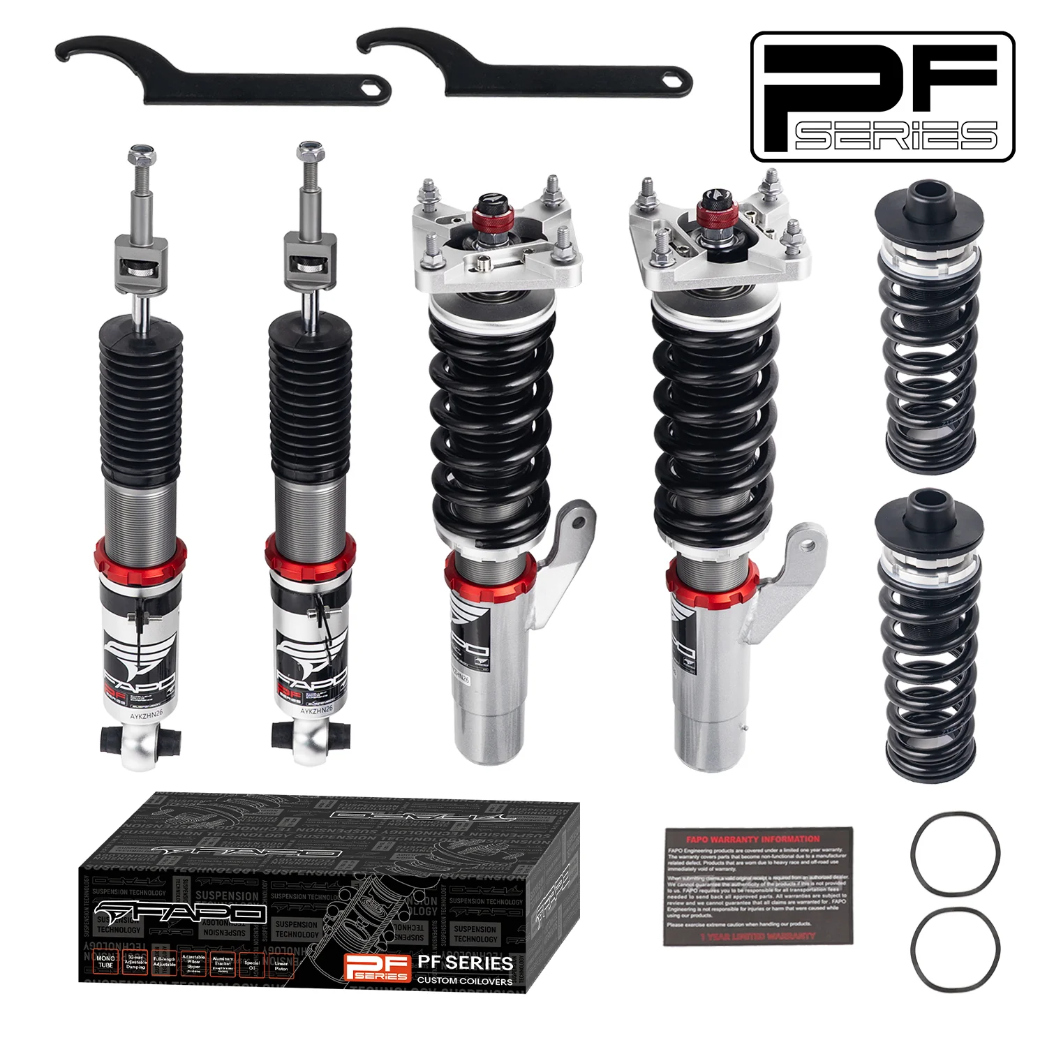 32-stopniowe zawieszenie gwintowane Do Toyota Supra 5th Gen J29/DB 2019+ PF066230