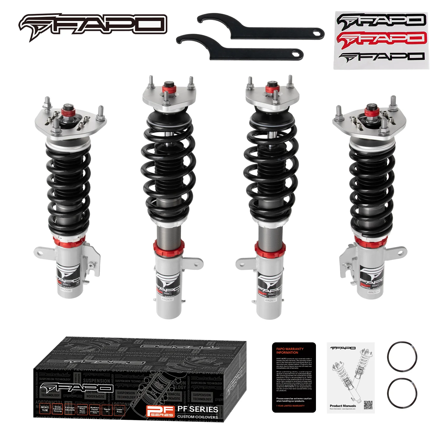 32-Level Adjustable Zawieszenie gwintowane do Toyota Camry 4th Gen SXV20 MCV20 1996-2002 PF035530