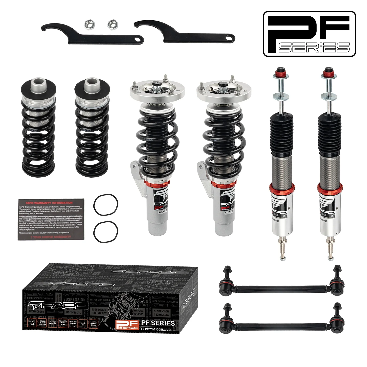 32-stopniowe zawieszenie gwintowane Do BMW 3 Series 5th Gen E90/E91/E92/E93 2006-2013 PF006430