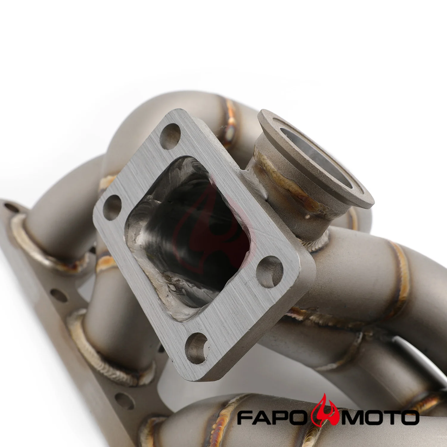 Kolektor turbosprężarka Kompatybilne z Honda Civic Acura Integra B16 B18 SCHEDULE40 T3 44mm WG FE605310 - zdjęcie 4