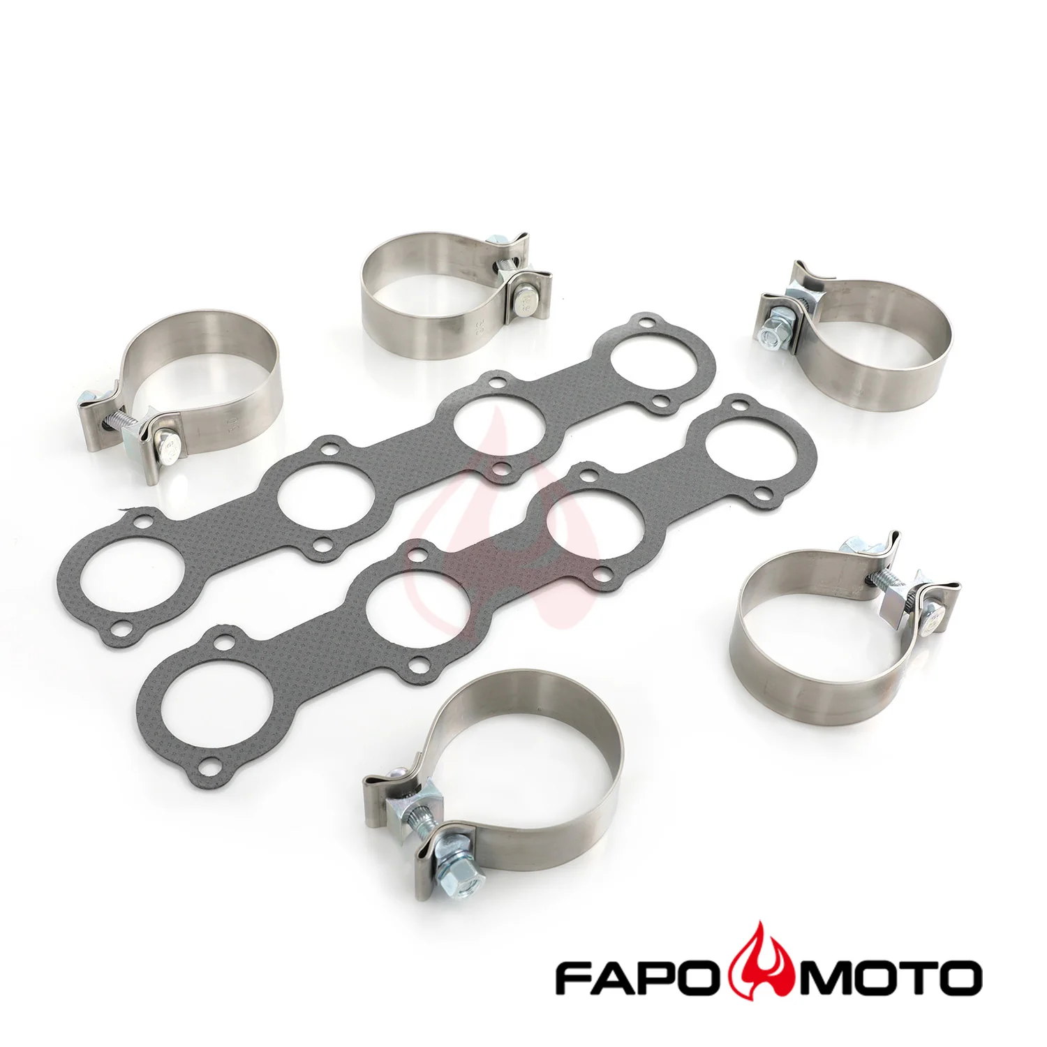 FAPO kolektor wydechowy long tube Manifolds Do 03-06 Mercedes AMG E55 CLS55 M113 X-Pipe FE635110 - zdjęcie 8