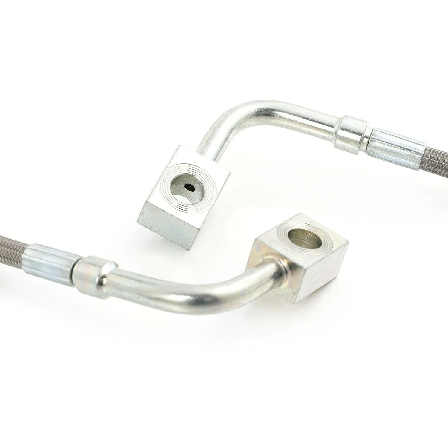 FRONT wydłużony przewód hamulcowy Do 07-18 Jeep Wrangler JK 2-6  lift - zdjęcie 4