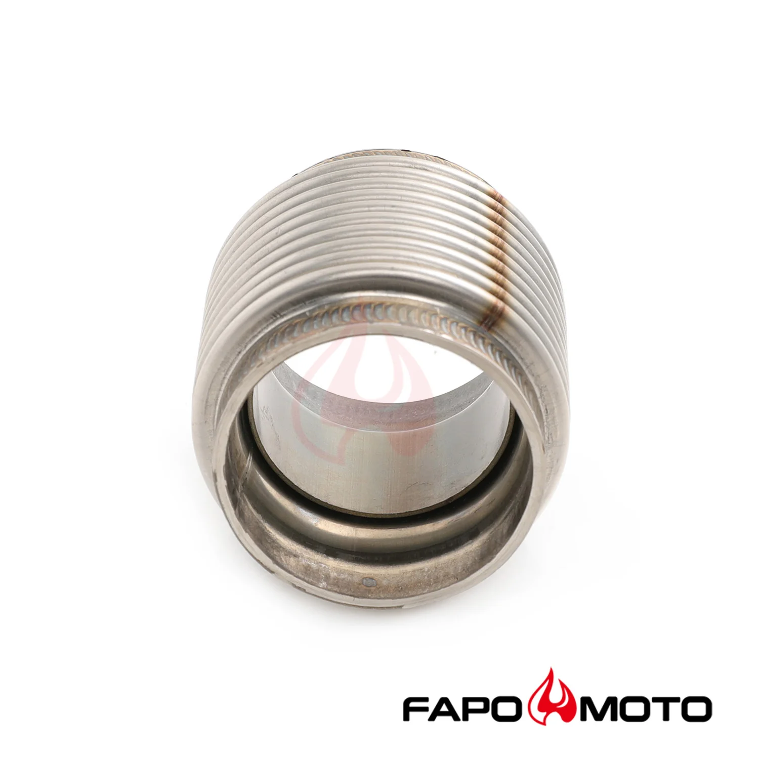 Universal 2  ID T304 SS wydech FLEX BELLOWS 2.55  Long Flex Joint Pipe ULTRA STRONG FE902010 - zdjęcie 5