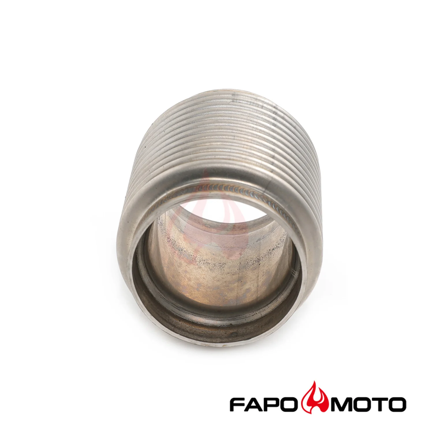 2.75   ID T304 SS wydech FLEX BELLOWS 4  Long Flex Joint Pipe ULTRA STRONG FE902810 - zdjęcie 2