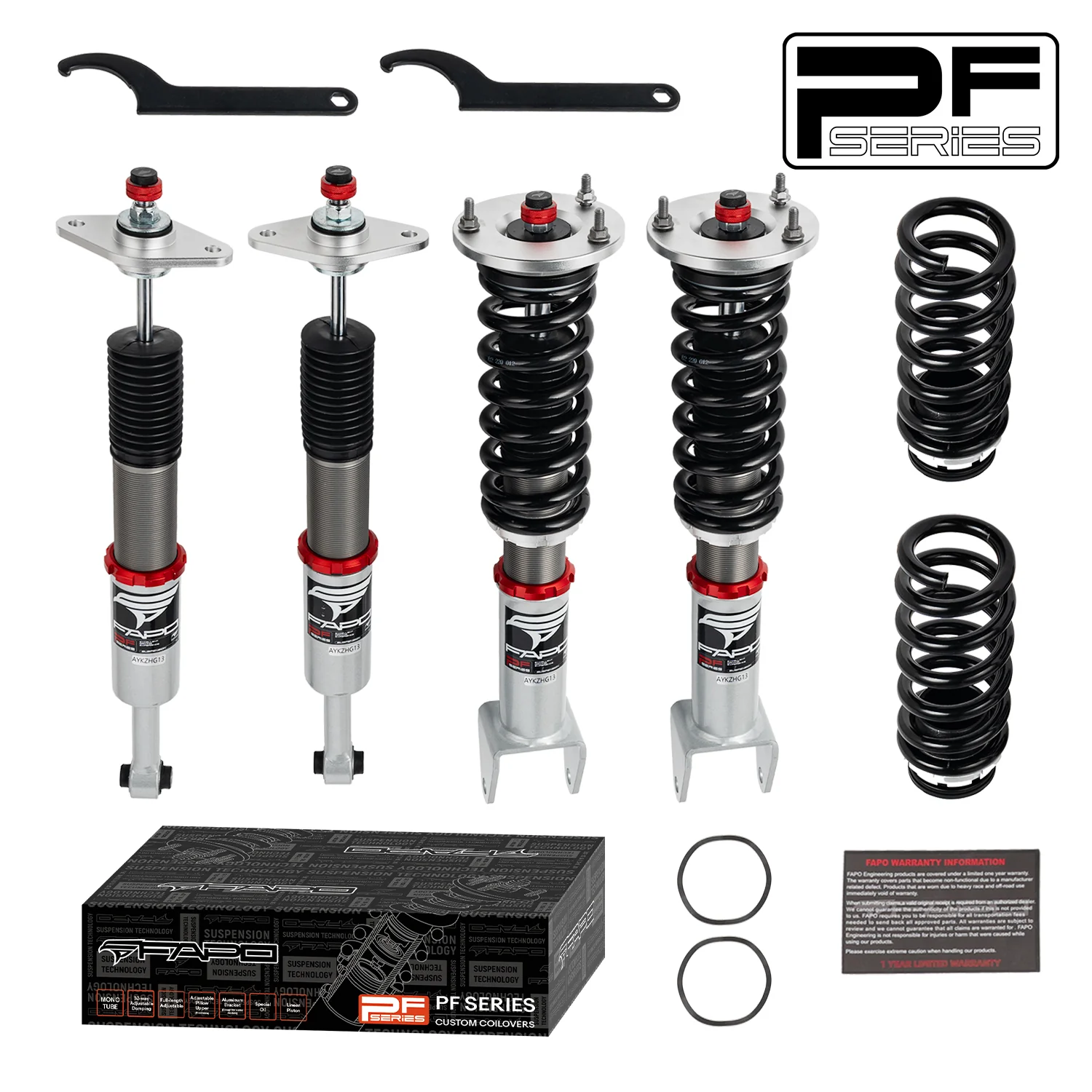 32-stopniowe zawieszenie gwintowane Do Chrysler 300C LX 2WD 2011-2023 PF069330