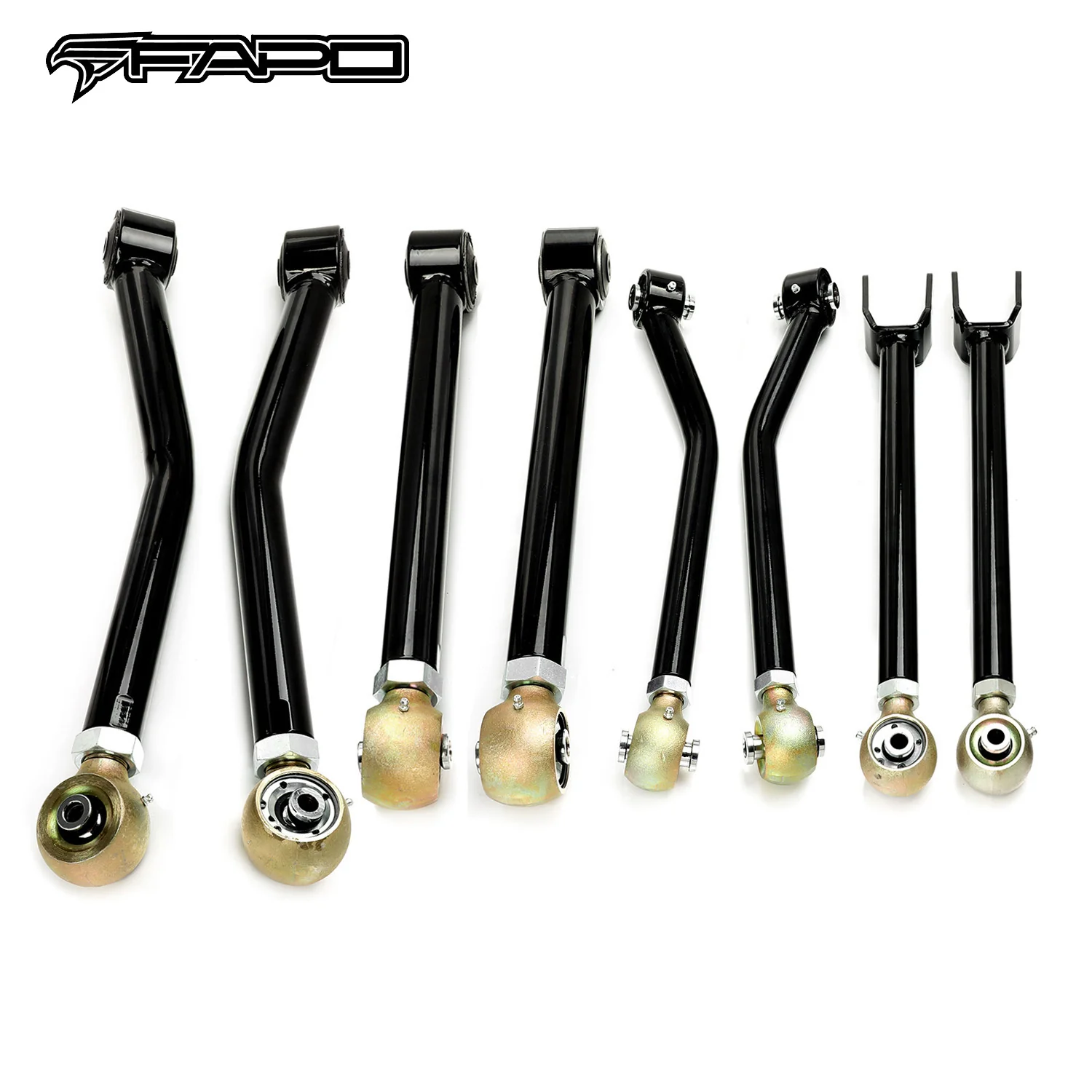 Adjustable wahaczs Do Jeep Wrangler 07-18 JK 0-6"  Lift Kits 8PCS FZ060110+FZ060120+FZ060130+FZ060140