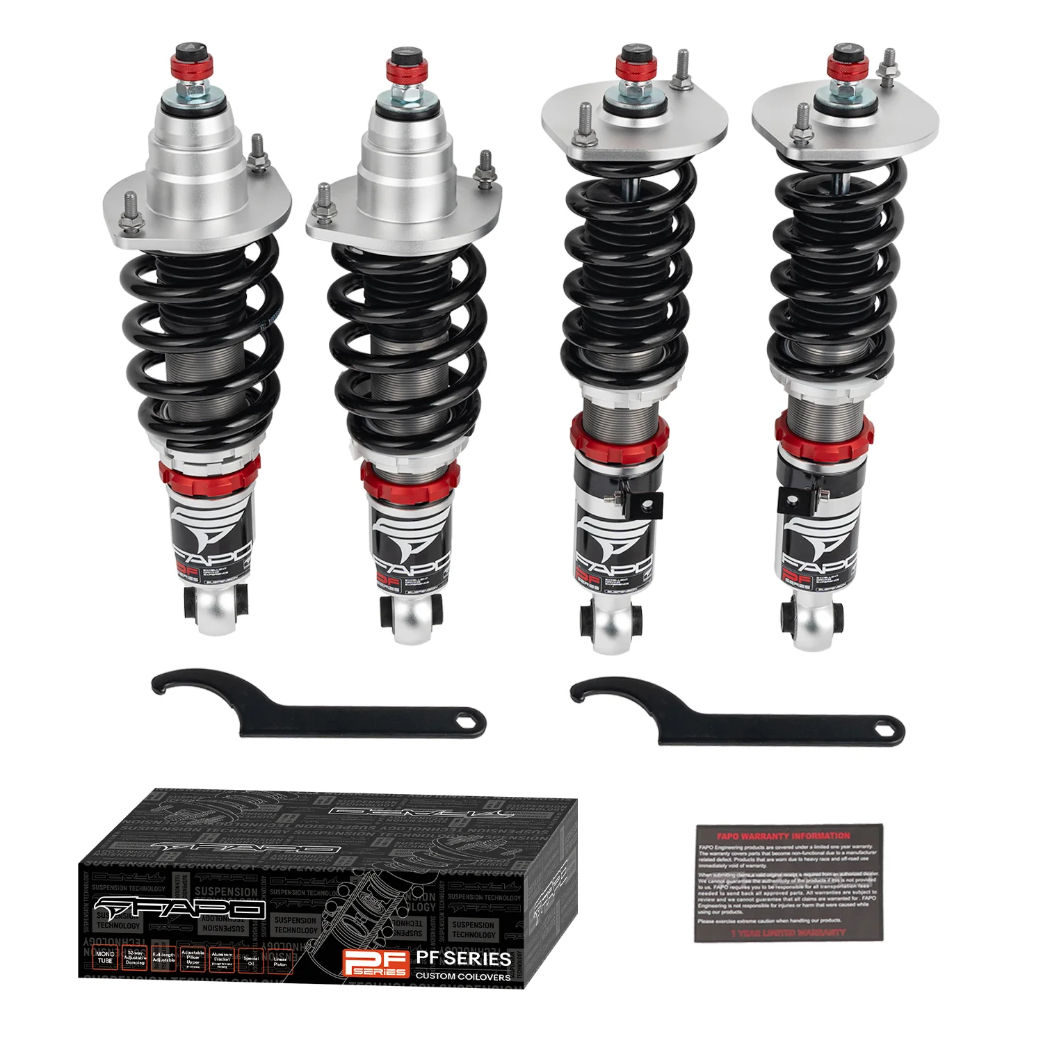32-stopniowe zawieszenie gwintowane do Mazda MX-5 Miata 1st / 2nd Gen NA8C/NB8C 1989-2005 PF007330