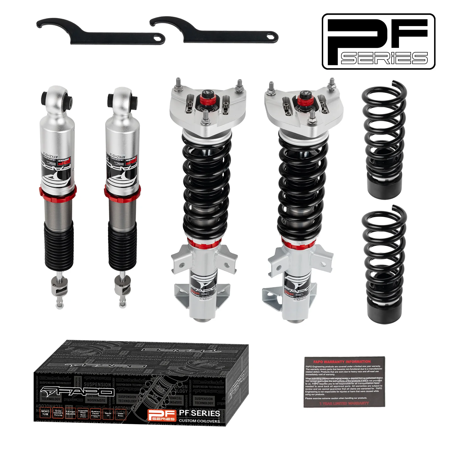 32-Way Adjustable tłumienie Zawieszenie gwintowane do Mercedes-Benz C-Class 3rd Gen RWD W204/S204 2007-2014 PF056430