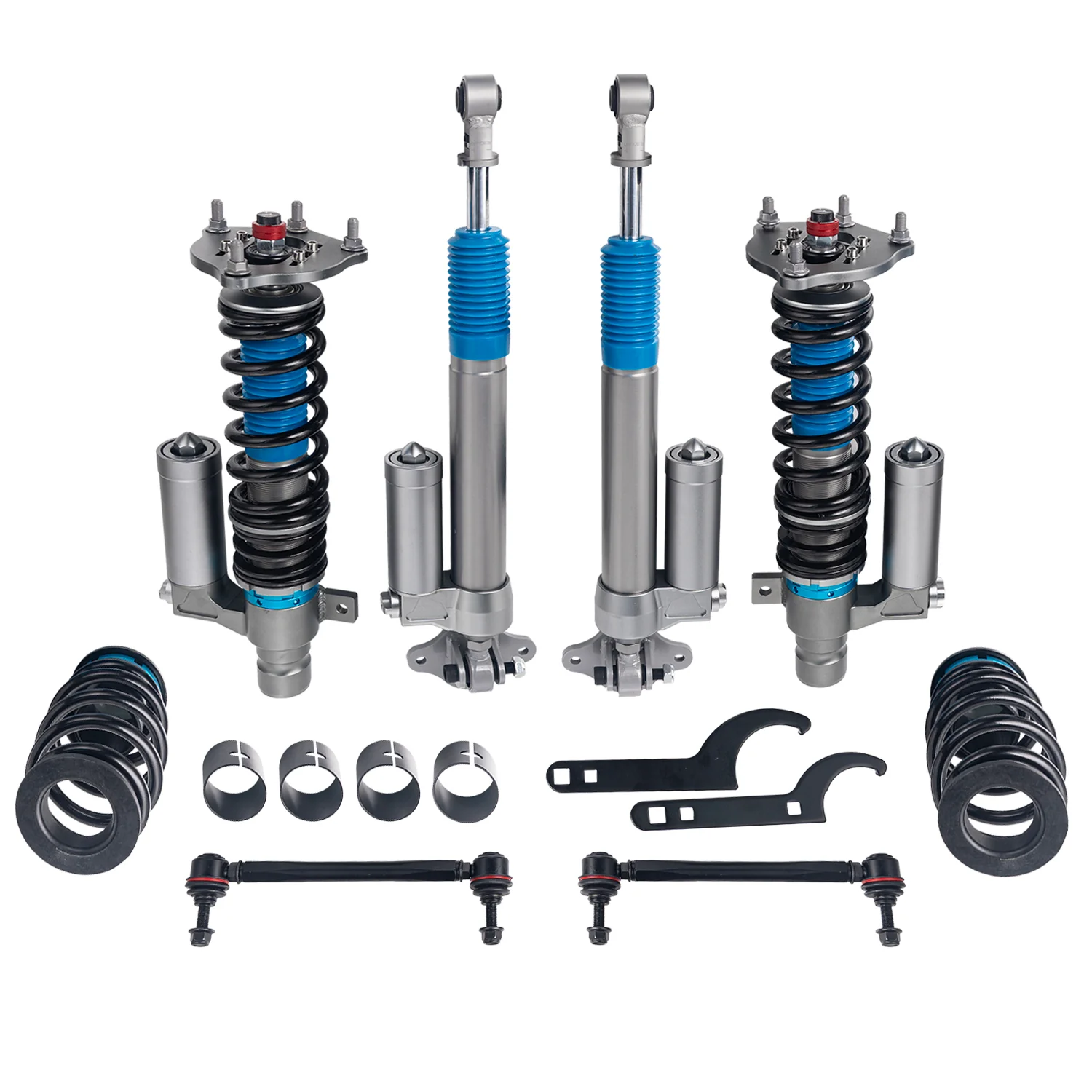 2-way Piggyback Reservoir Zawieszenie gwintowane doHonda Civic 10th Gen 2016-2021  PT022710