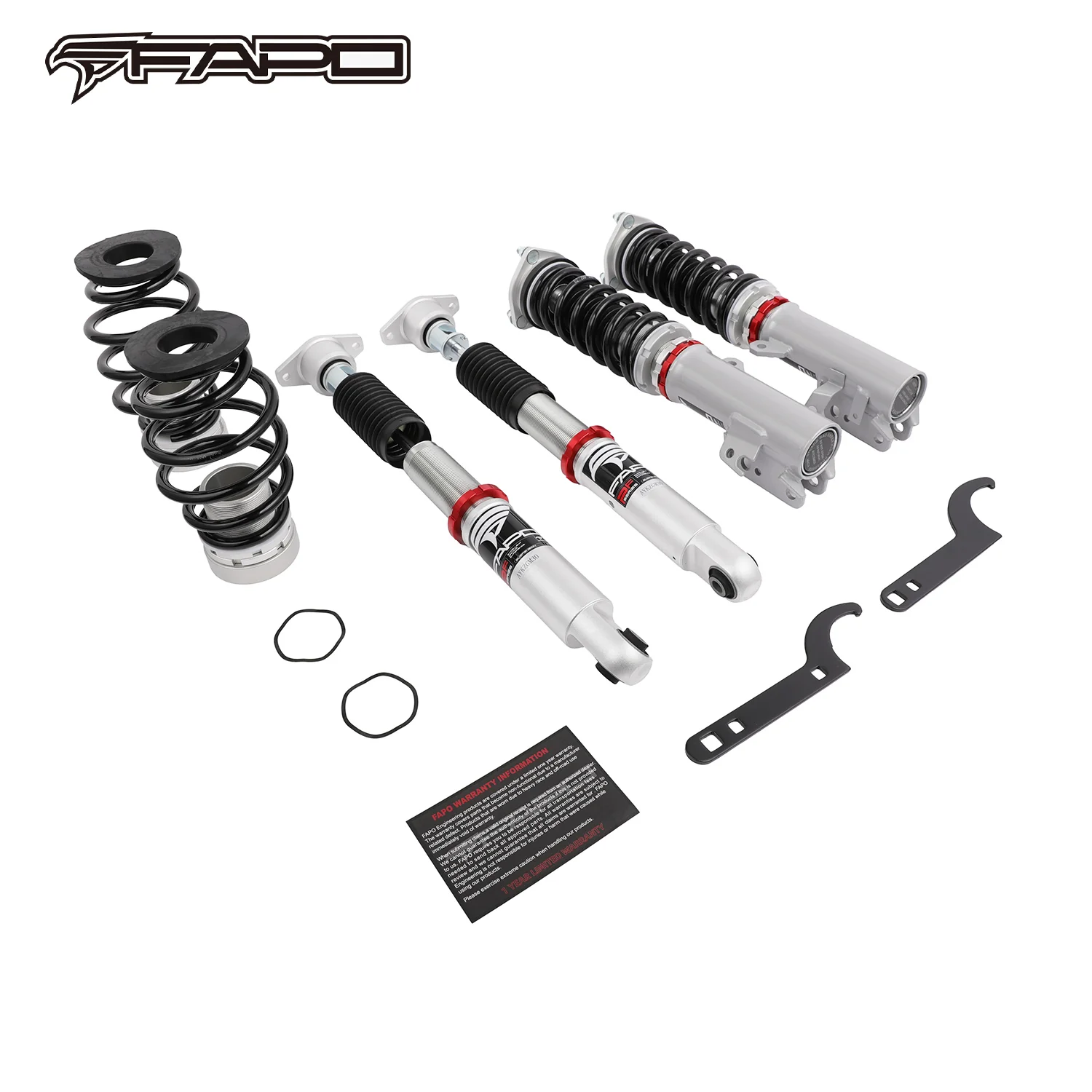 32-stopniowe zawieszenie gwintowane Do Mazda 2 DE 2007-2014 / Ford Fiesta B299 2008-2019 PF007520 - zdjęcie 3