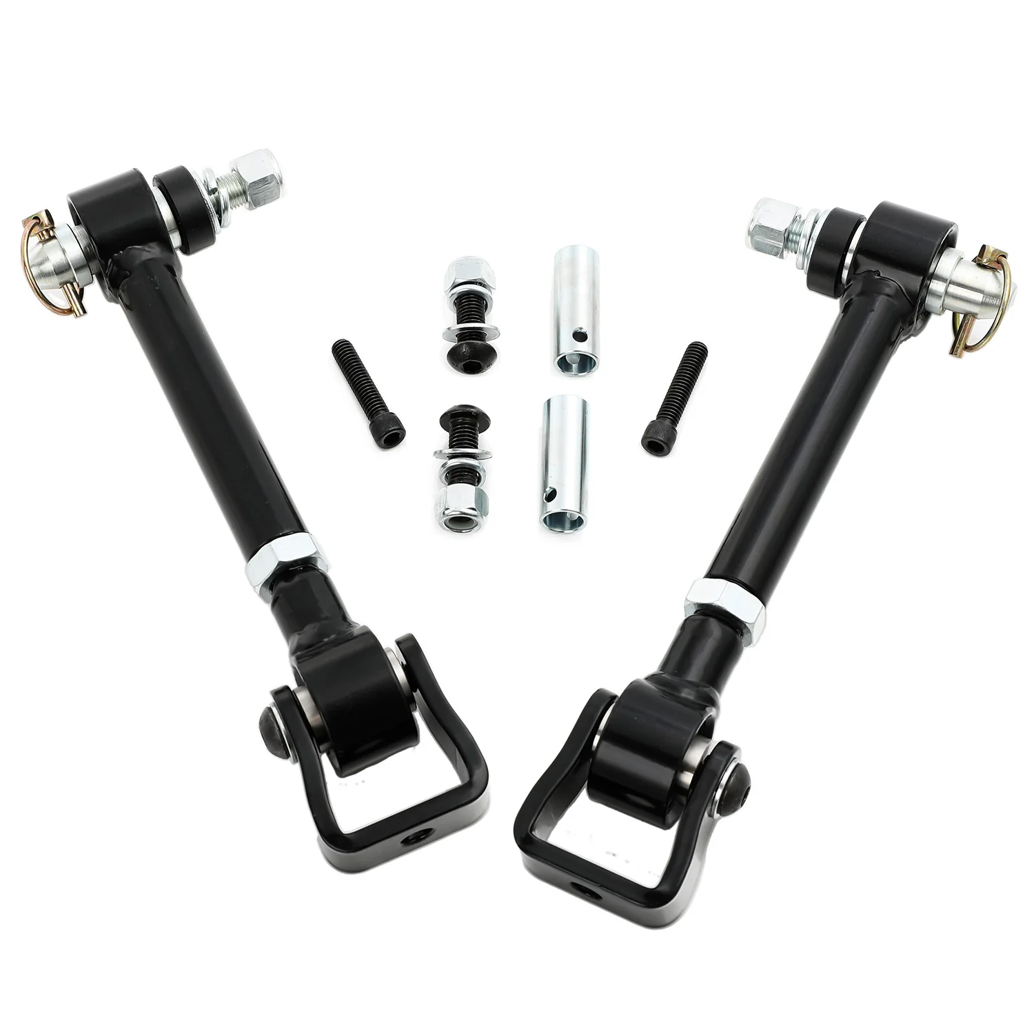 FAPO Front Adjustable 4-6" Lift Sway Bar Links Fits Jeep Cherokee XJ 1984-2001 - zdjęcie 2