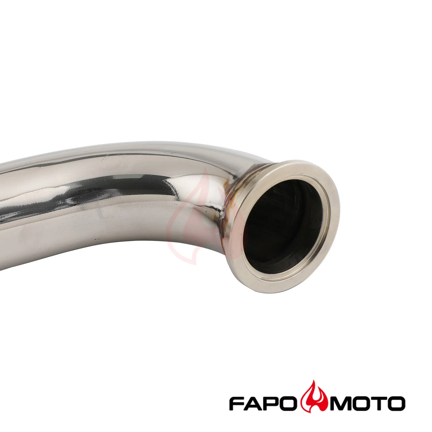 Universal Dump Pipe 1.75  304SS V-Band Flanged Do 44mm 60mm Wastegate FE790310 - zdjęcie 4