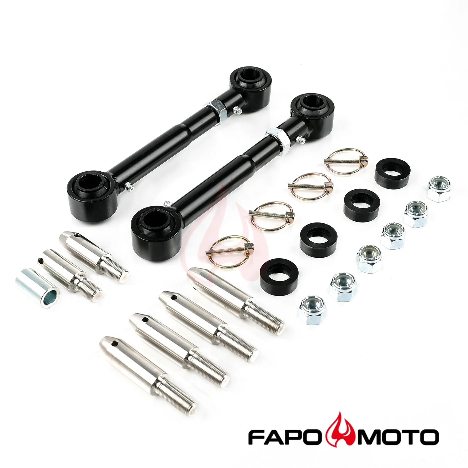 JK JL FRONT Sway Bar Links Do 2007-2022 Jeep wrangler 3-5 in Lift Adjustable Quicker Disconnect FZ100110