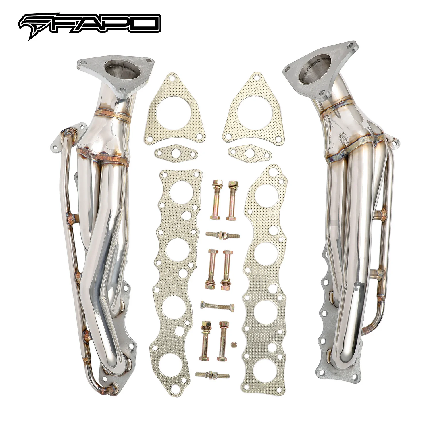 FAPO kolektor wydechowy shorty Do 07-16 Toyota Tundra Sequoia 5.7L 345 V8 304 SS Limited SR5 TRD