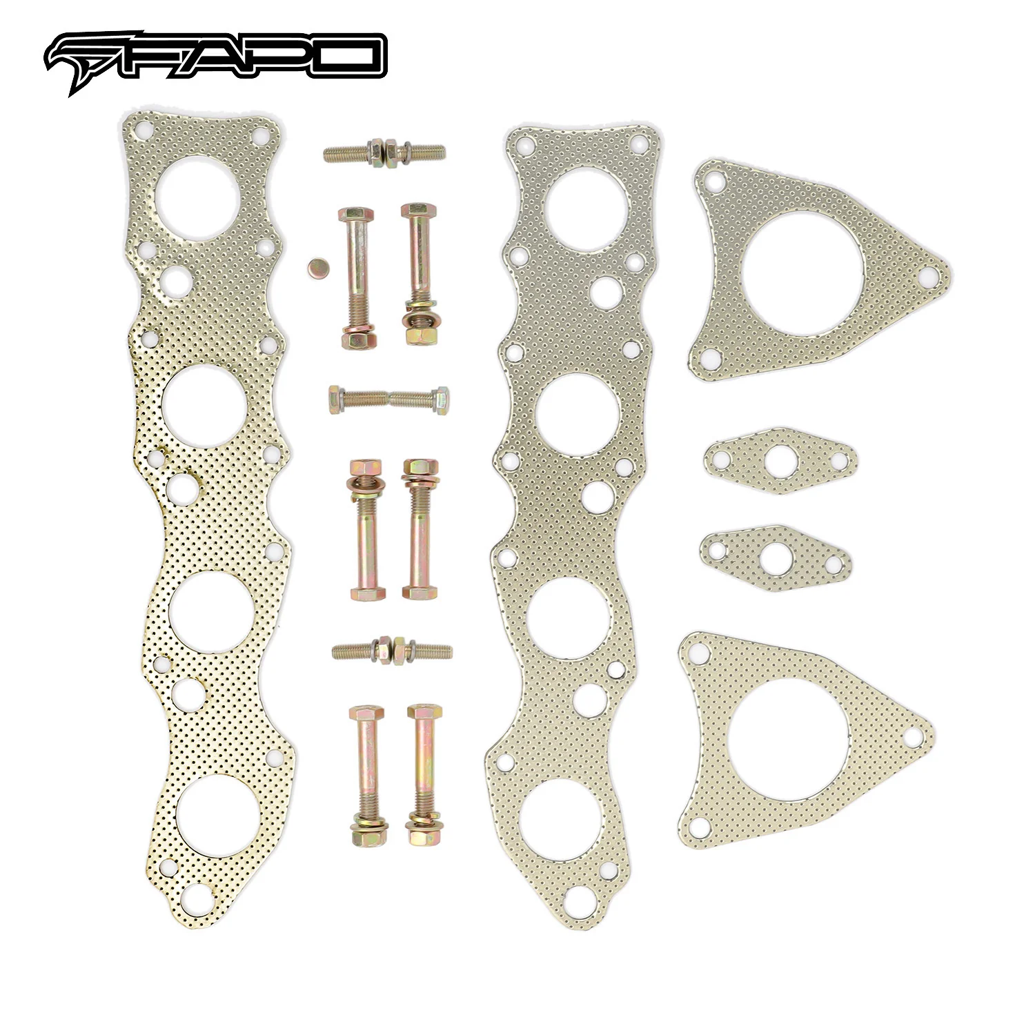 FAPO kolektor wydechowy shorty Do 07-16 Toyota Tundra Sequoia 5.7L 345 V8 304 SS Limited SR5 TRD - zdjęcie 11