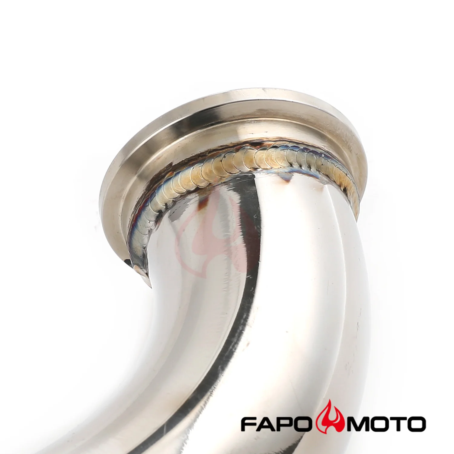 Universal Dump Pipe 1.75  304SS V-Band Flanged Do 44mm 60mm Wastegate FE790310 - zdjęcie 2