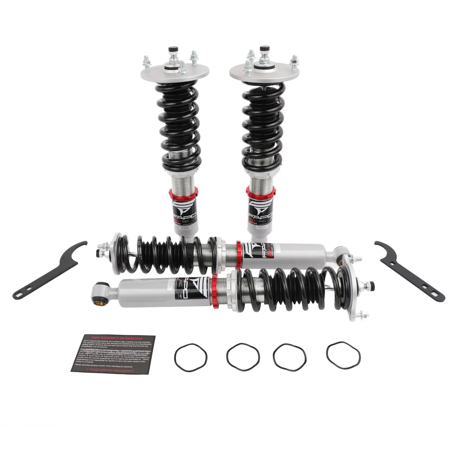 32-stopniowe zawieszenie gwintowane Do Mitsubishi Eclipse 2G 1995-1999 / Galant 1994-2003 / Chrysler Sebring 1995-2000 PF003120 - zdjęcie 9