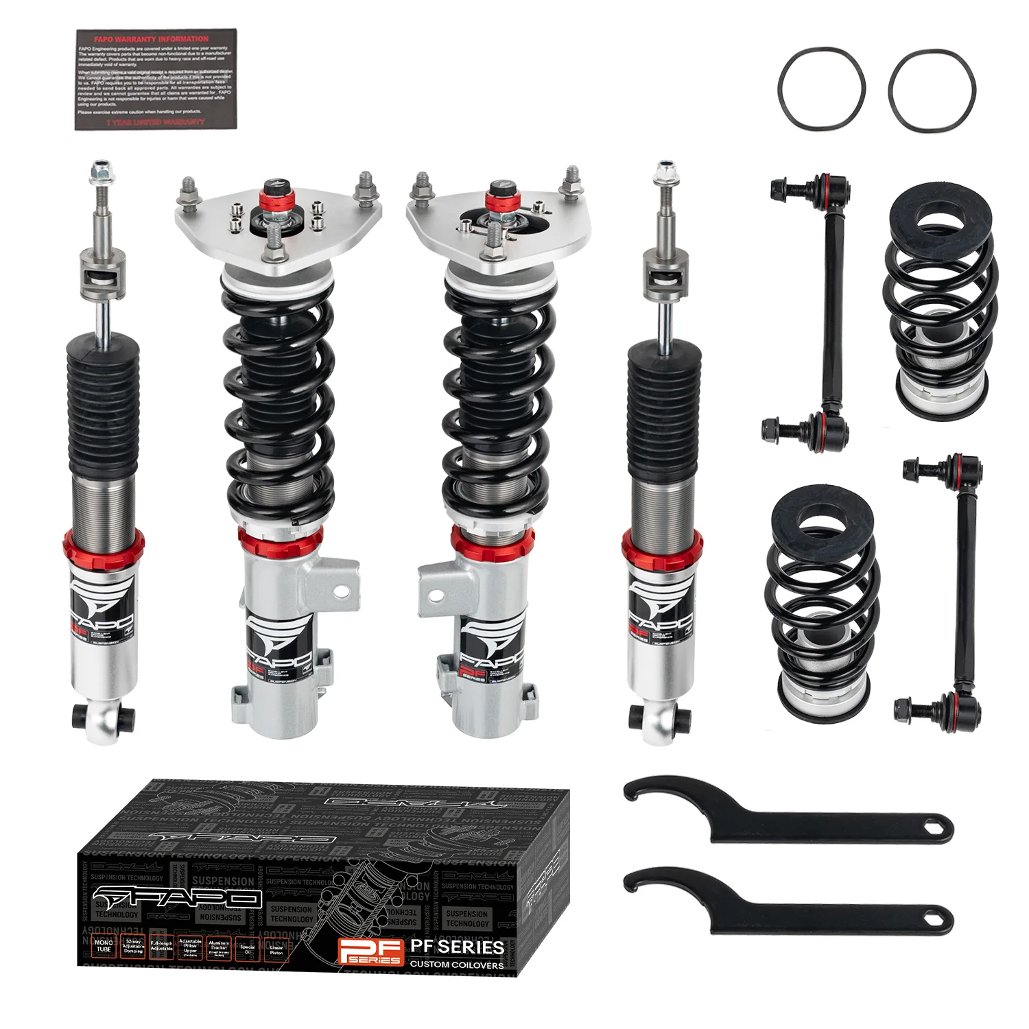 32-stopniowe zawieszenie gwintowane do Hyundai Elantra/ Kia Forte 2019-2024 2016-2025 PF029830