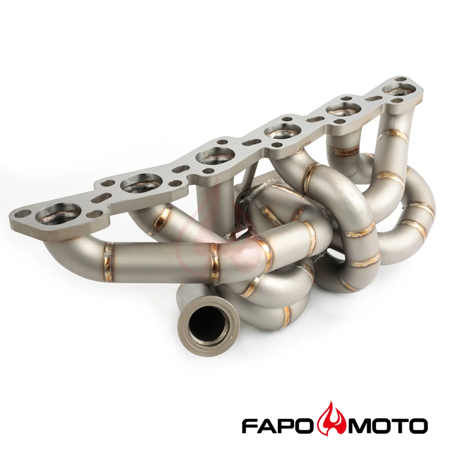 FAPO Equal Length T3 kolektor turbosprężarka Do RB20DET RB25DET Skyline R31 R32 R33 R34 GTS GTR 44mm WG Top Mount - zdjęcie 2
