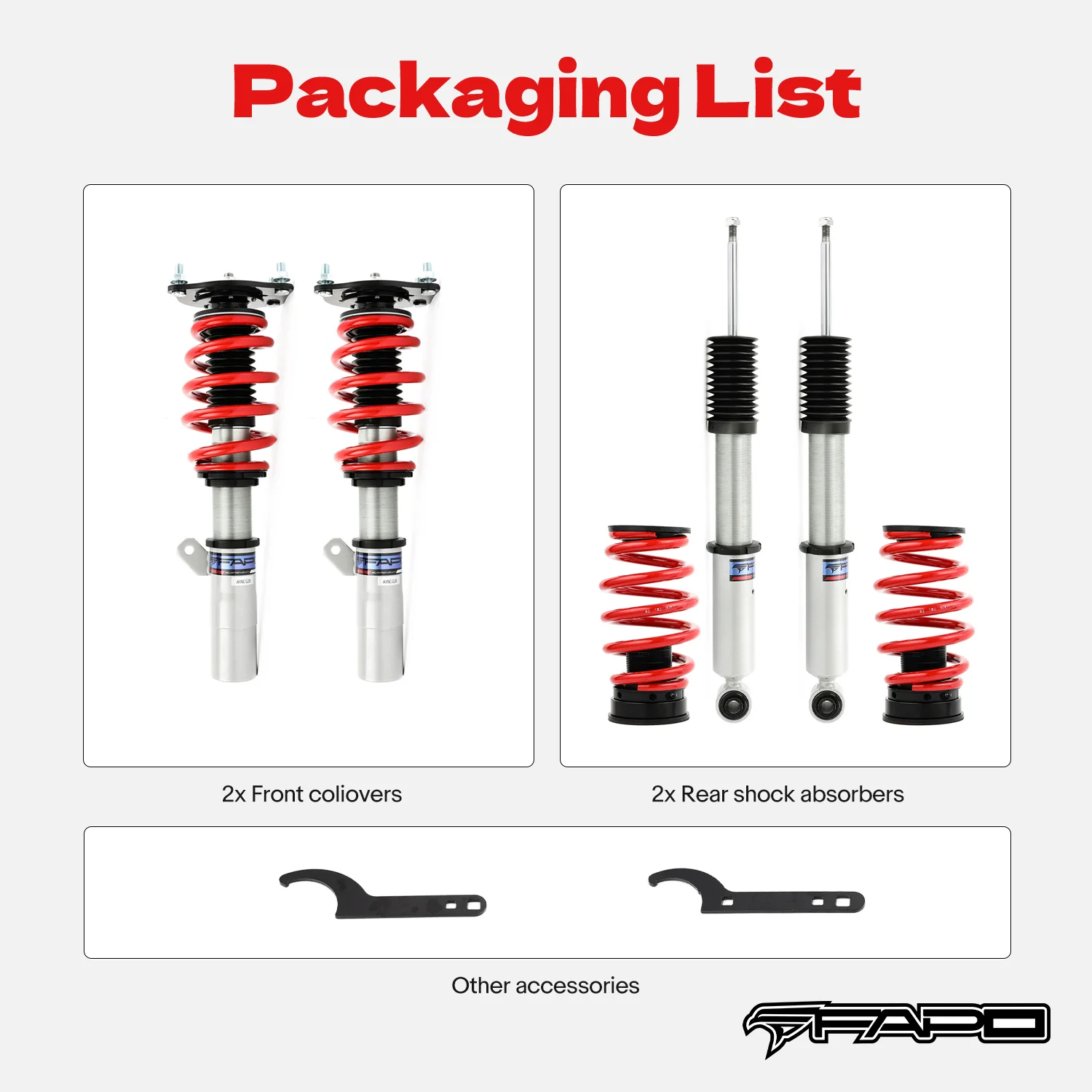 Zawieszenie gwintowane do Honda Accord CV1/CV2/CV3 2018-2022 & Inspire 7th Gen CY 2023+ PS042510 - zdjęcie 11