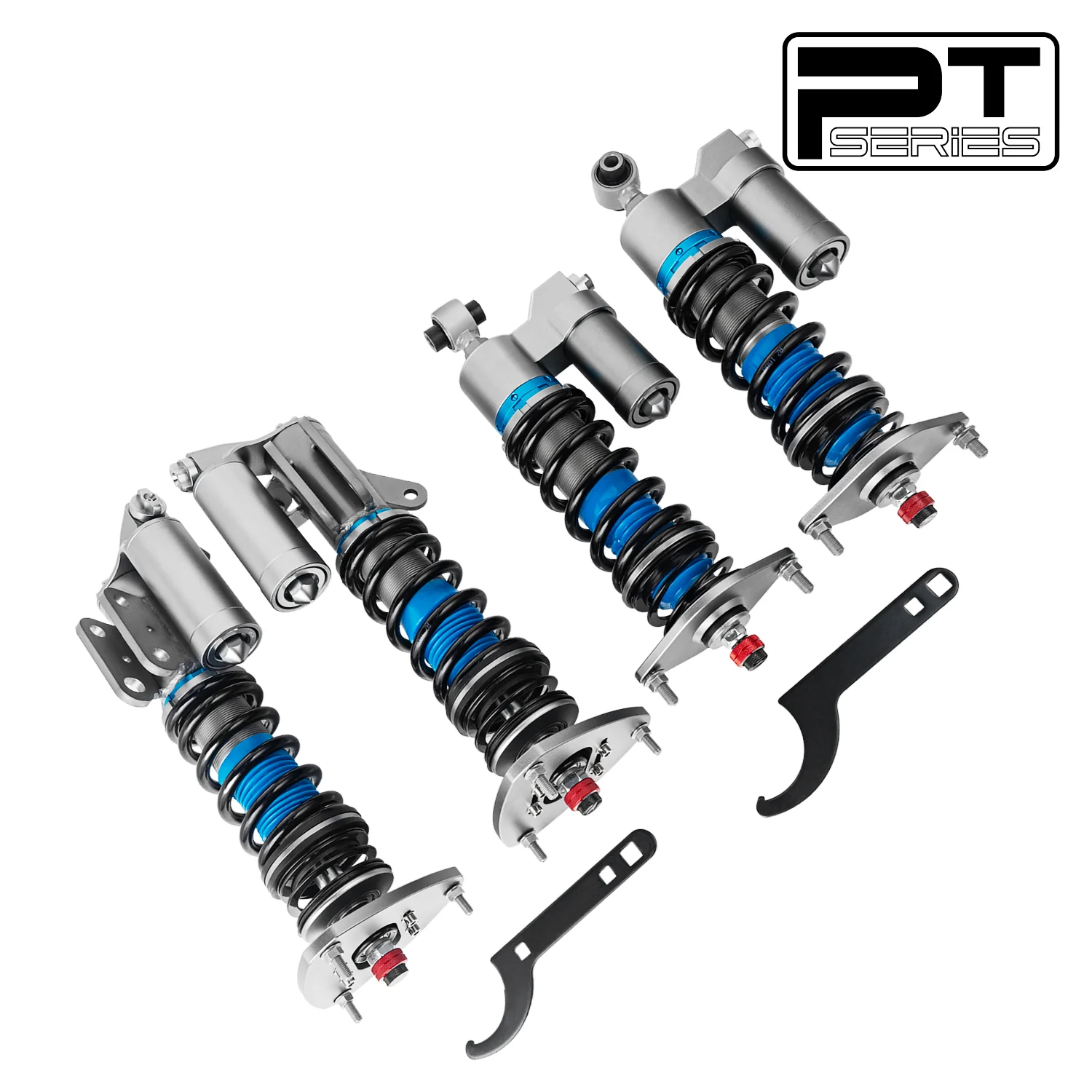 2-way Piggyback Reservoir Zawieszenie gwintowane do Toyota 86/Subaru BRZ ZN6/ZC6 2012-2020 PT000410 - zdjęcie 4
