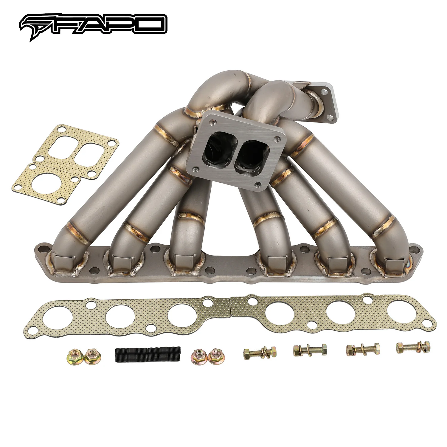 FAPO Single kolektor turbosprężarka Do Toyota Supra JZA80 Mk4 Lexus GS300 SC300 IS300 2JZGE T4