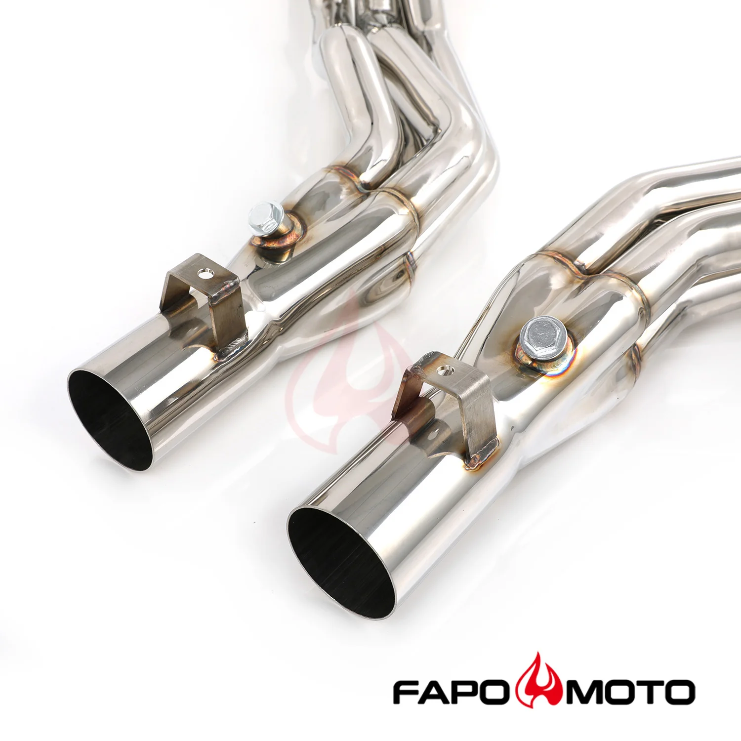 FAPO kolektor wydechowy long tube Manifolds Do 03-06 Mercedes AMG E55 CLS55 M113 X-Pipe FE635110 - zdjęcie 6