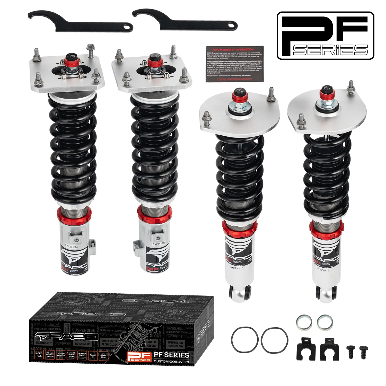 32-stopniowe zawieszenie gwintowane Do Mazda RX-7 2nd Gen FC3S 1987-1992 PF007230