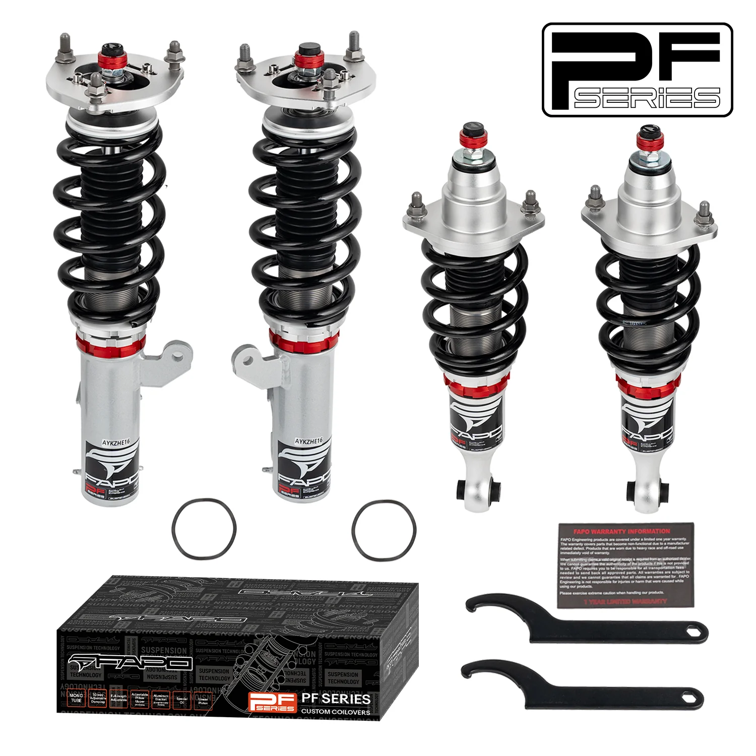 32-stopniowe zawieszenie gwintowane Do Mitsubishi Outlander Sport 2010+ / ASX 2010+ / Lancer EX 2007-2017 PF003630
