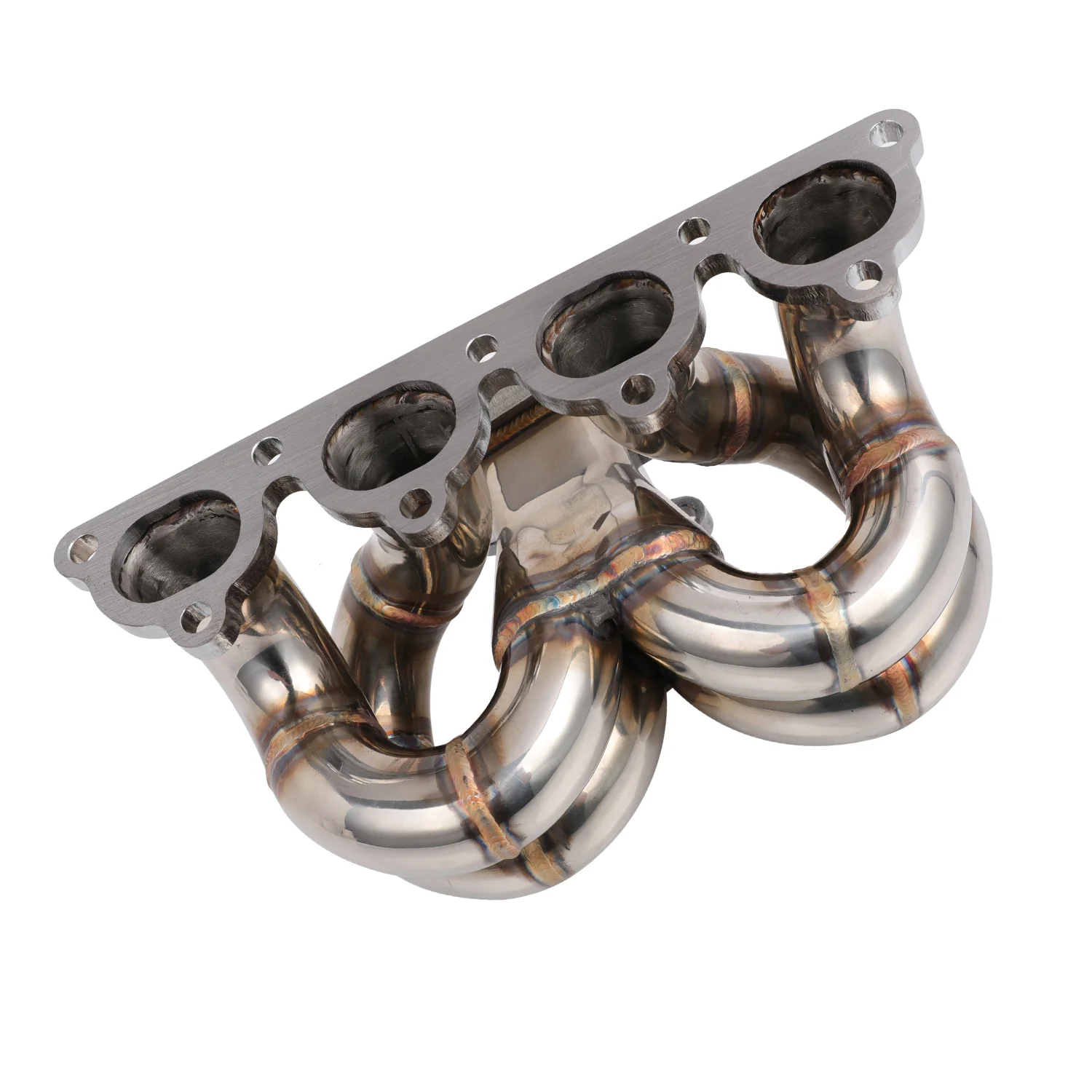 FAPO kolektor turbosprężarka Do Honda Civic del Sol CRX D15 D16 SOHC T3 38mm WG Ram Horn - zdjęcie 2