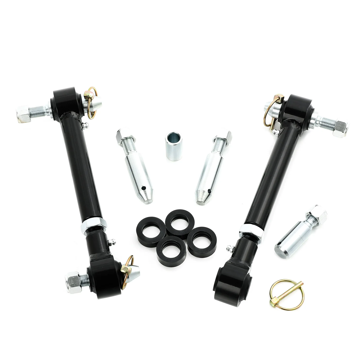 Share FAPO Front Quick Disconnect 2.5-6" Sway Bar Links Do Jeep Wrangler JK 2007-2018 - zdjęcie 3